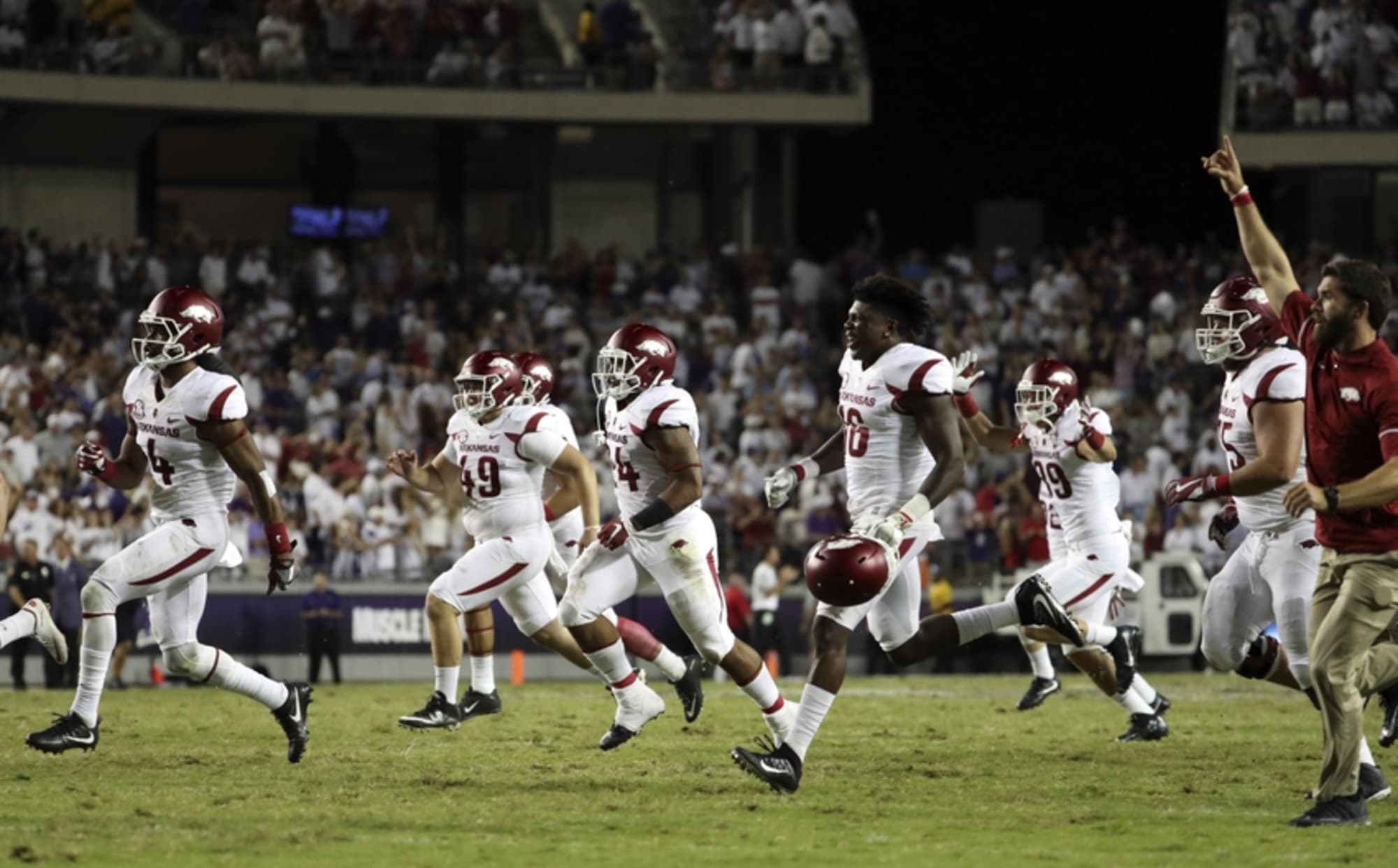 When the Game Against TCU was on the Line, the Hogs Went Allen