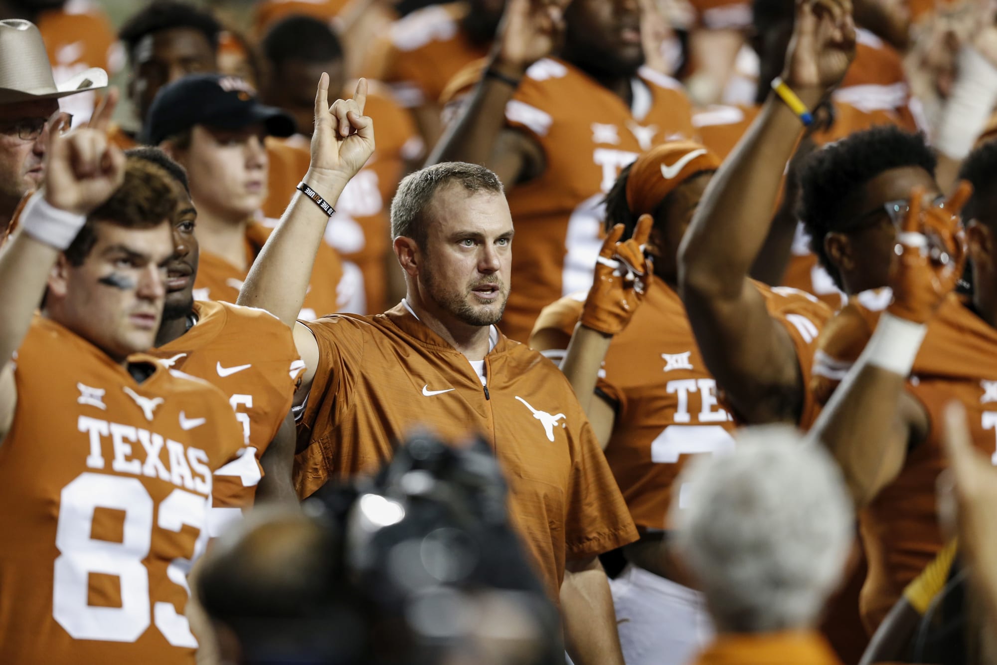 Texas Football Longhorns look to clinch title game trip with win vs Kansas