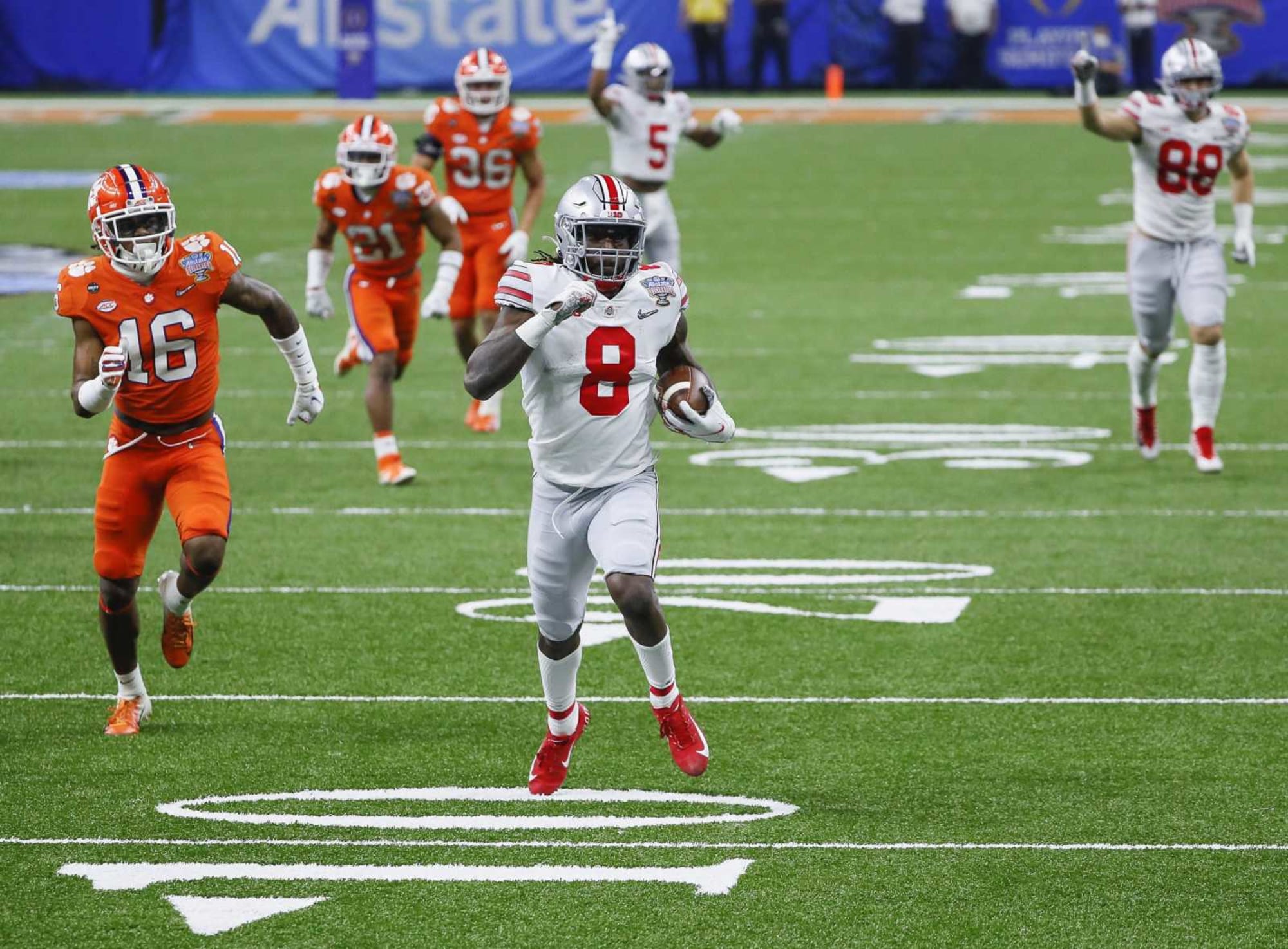 Ohio State football Best team for Trey Sermon to get drafted to