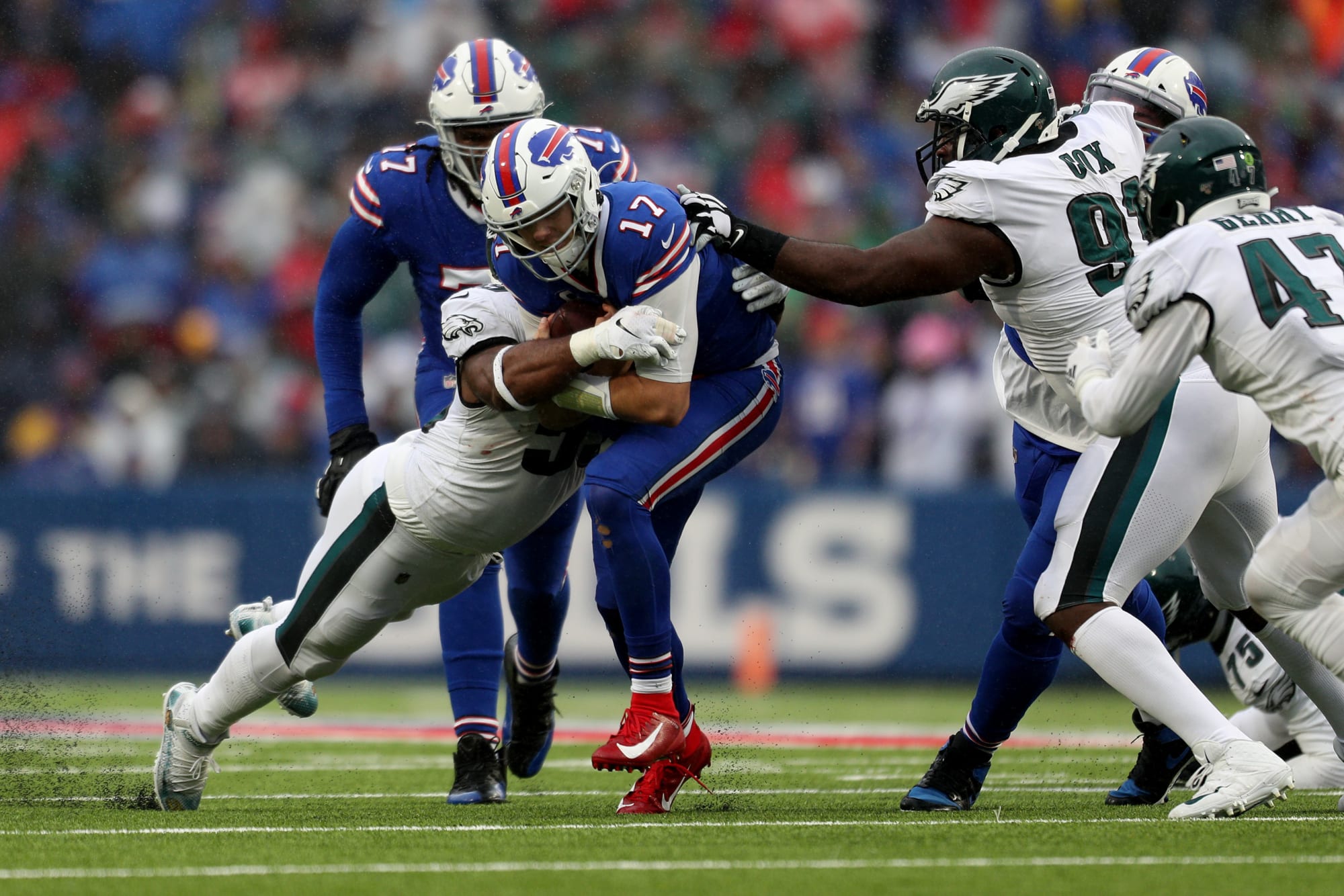 Philadelphia Eagles Anthony Rush made the most of his NFL debut