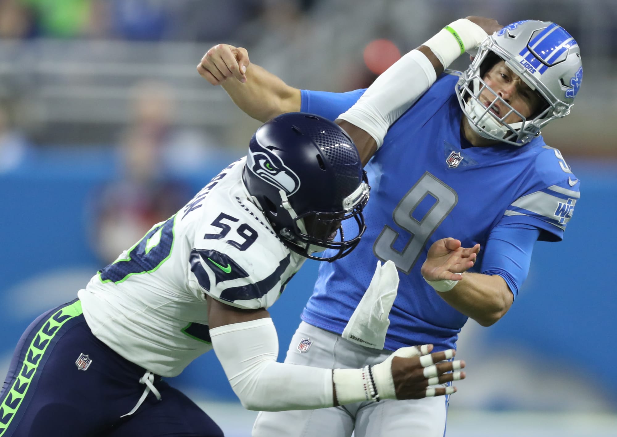 Lions vs. Seahawks Mistakes cripple Detroit at home in loss