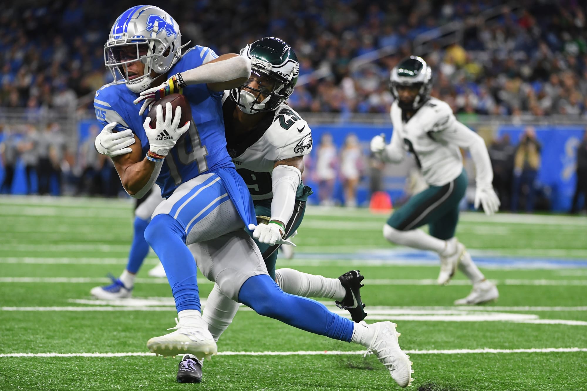 AmonRa St. Brown in line for bigger opportunity after Lions' bye