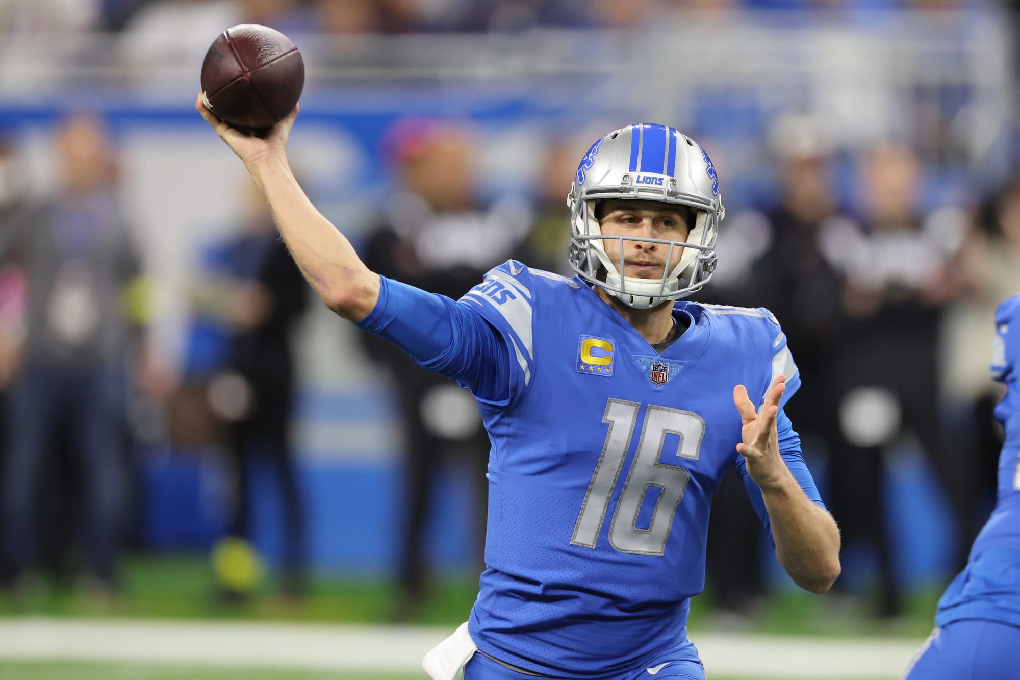 Lions quarterback Jared Goff belongs on fantasy benches in Week 15 vs. the Jets