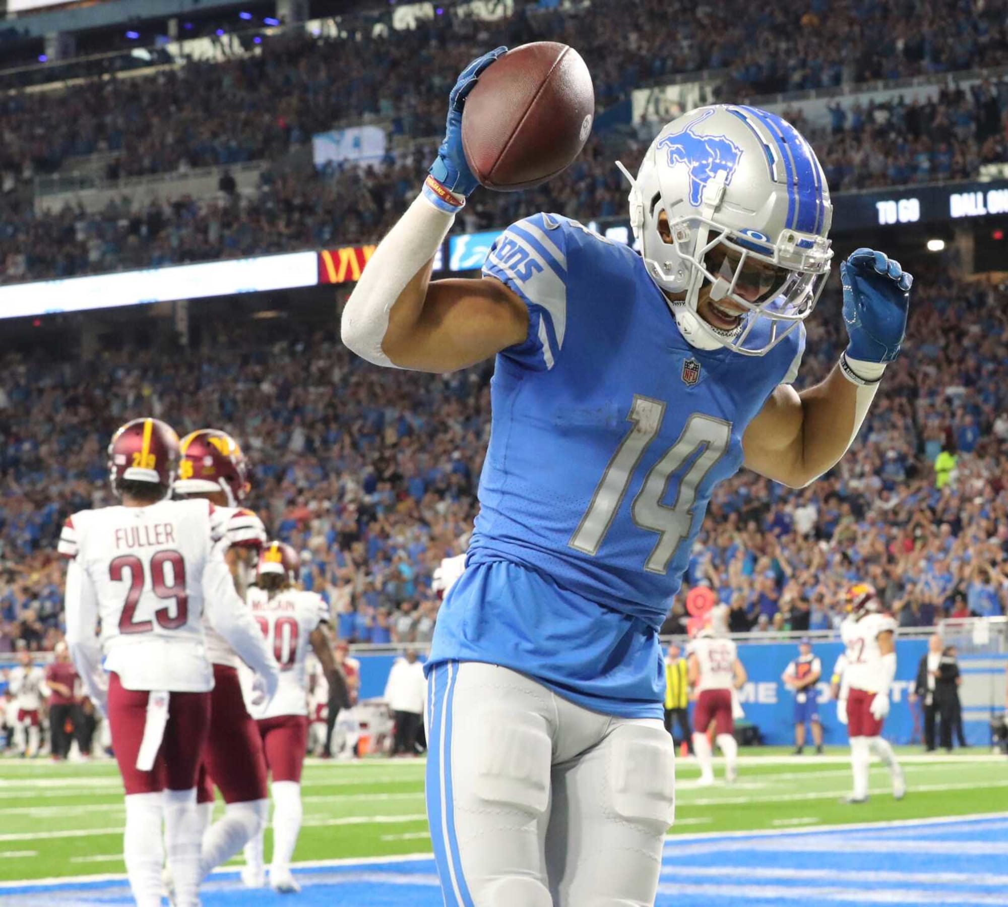 Postbye fantasy football outlook Lions wide receiver AmonRa St