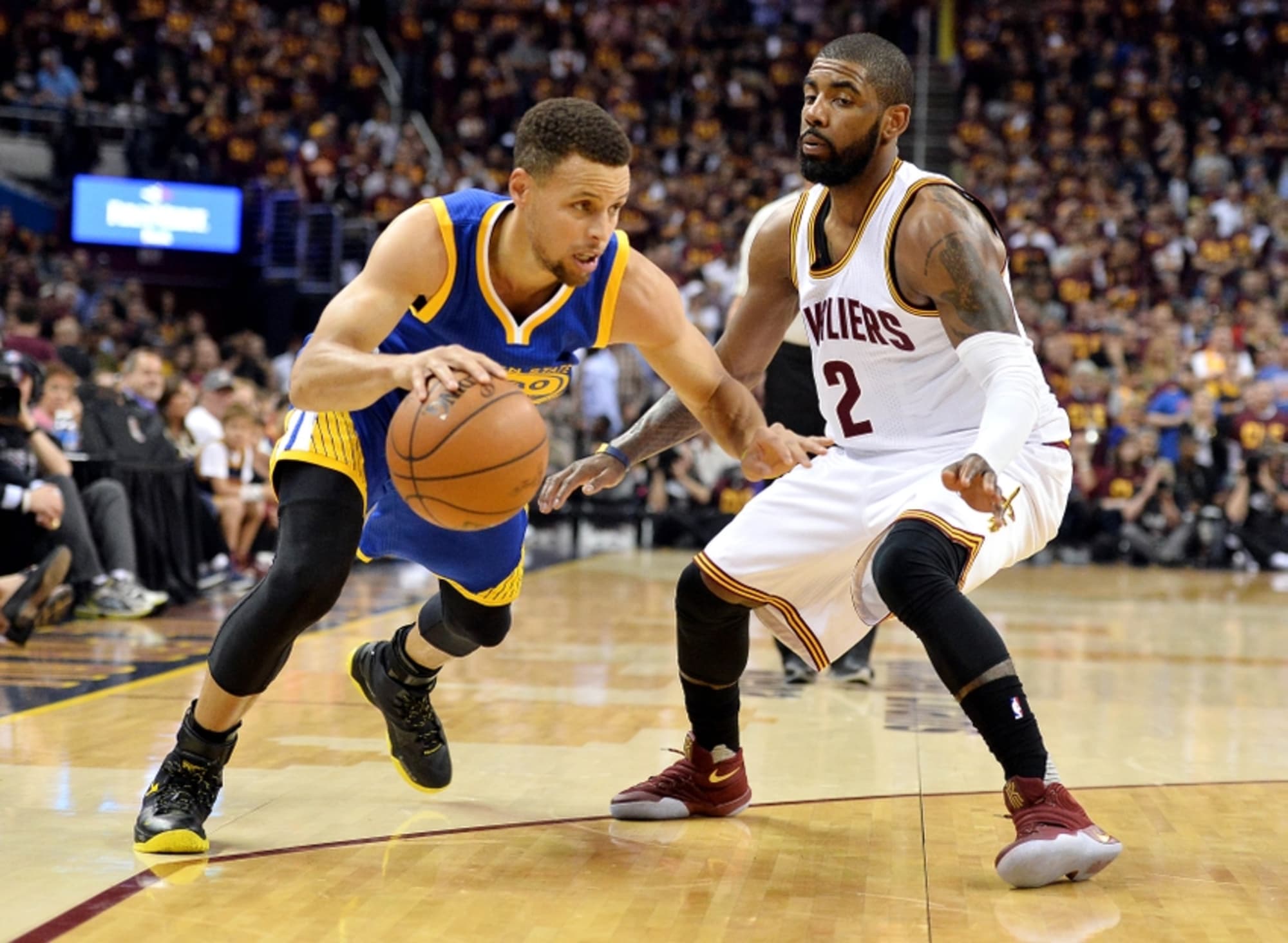 kyrie irving and stephen curry stats