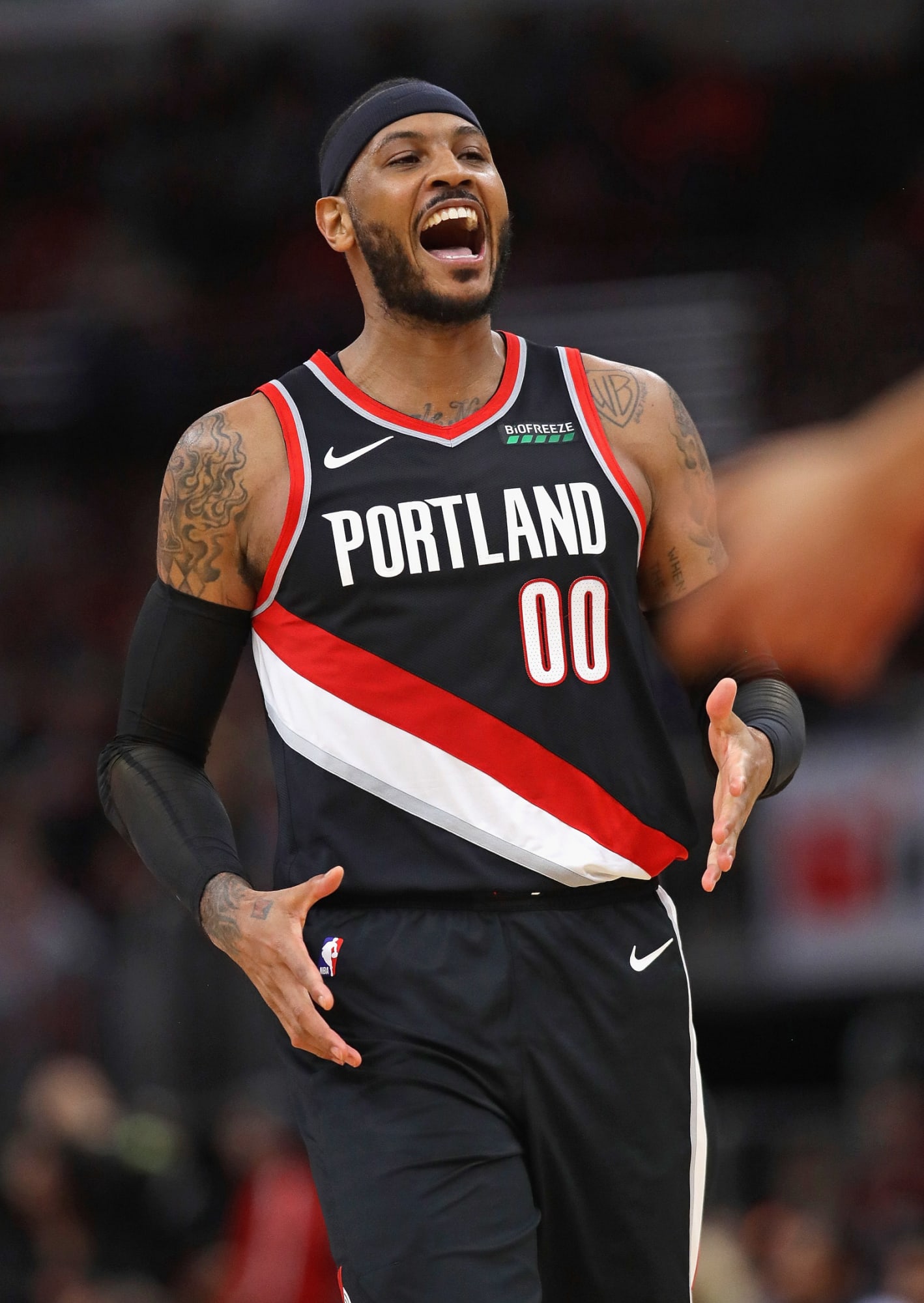 Portland Trail Blazers Carmelo Anthony continues to prove he belongs