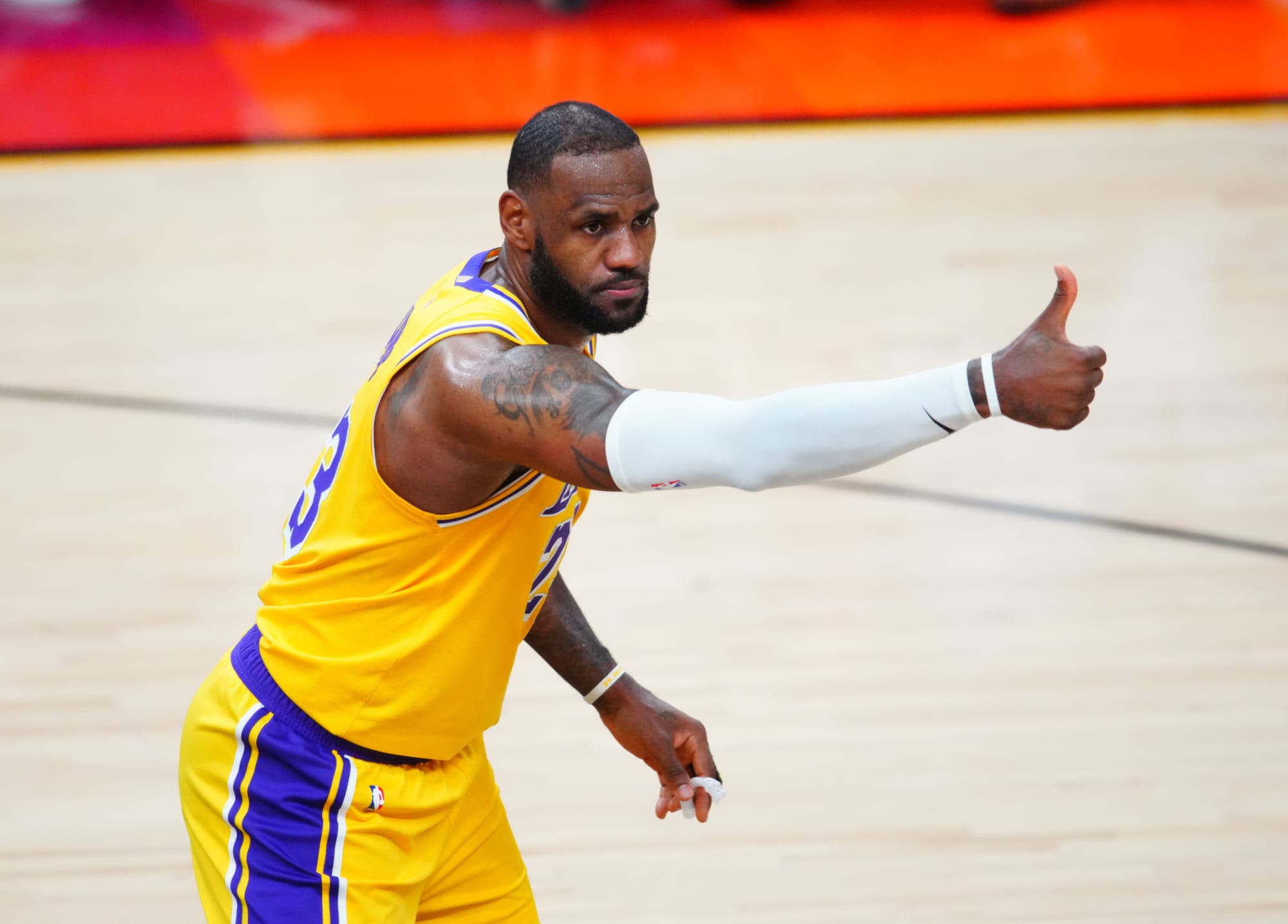 Would LeBron James leave the Los Angeles Lakers in 2023?