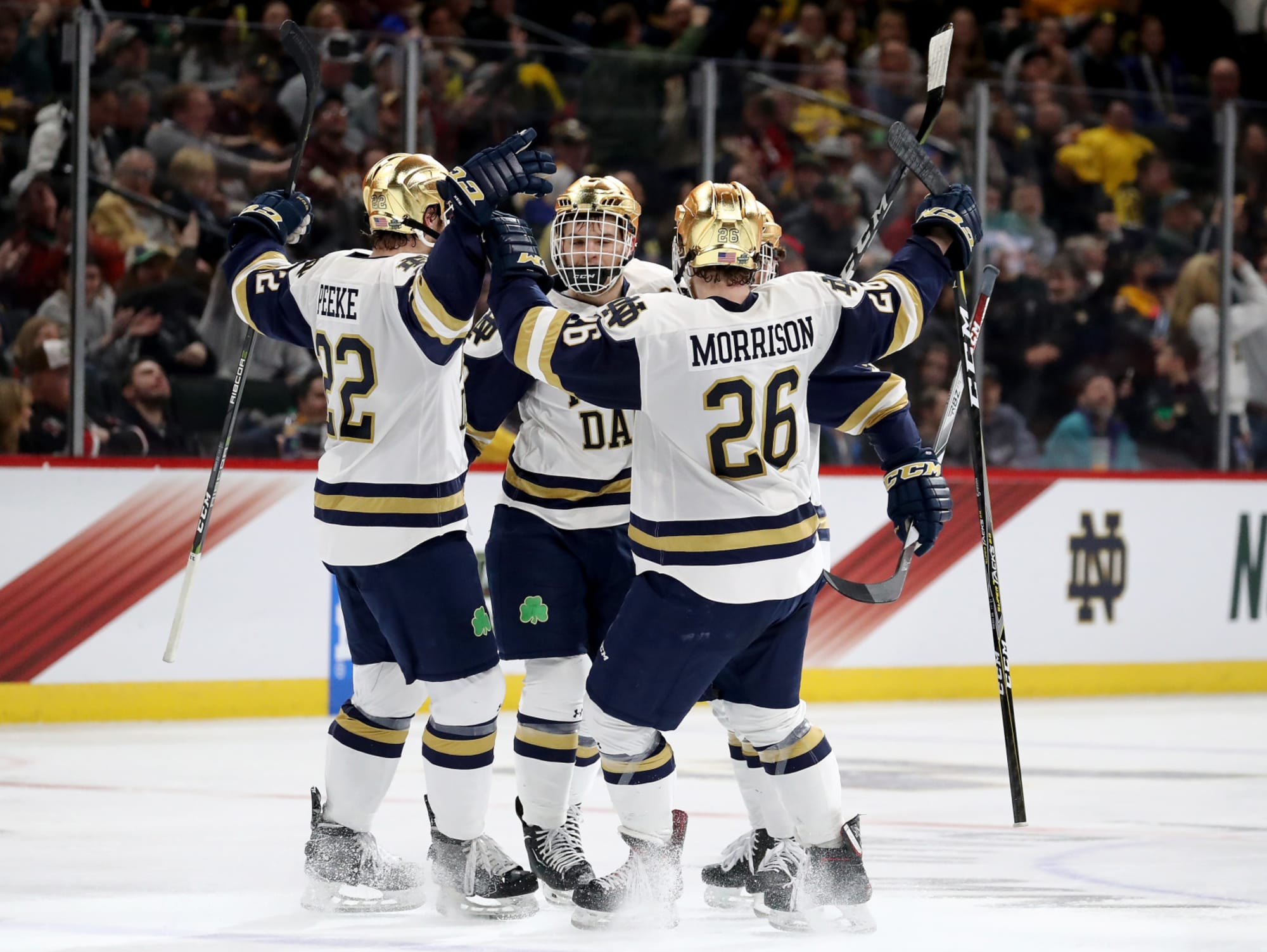 Notre Dame Hockey Irish to Face Minnesota in Big 10 Tournament