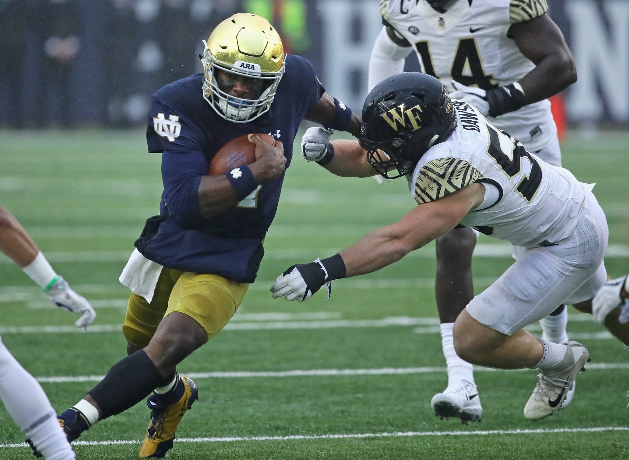 Notre Dame Football Key Offensive Matchups vs. Wake Forest