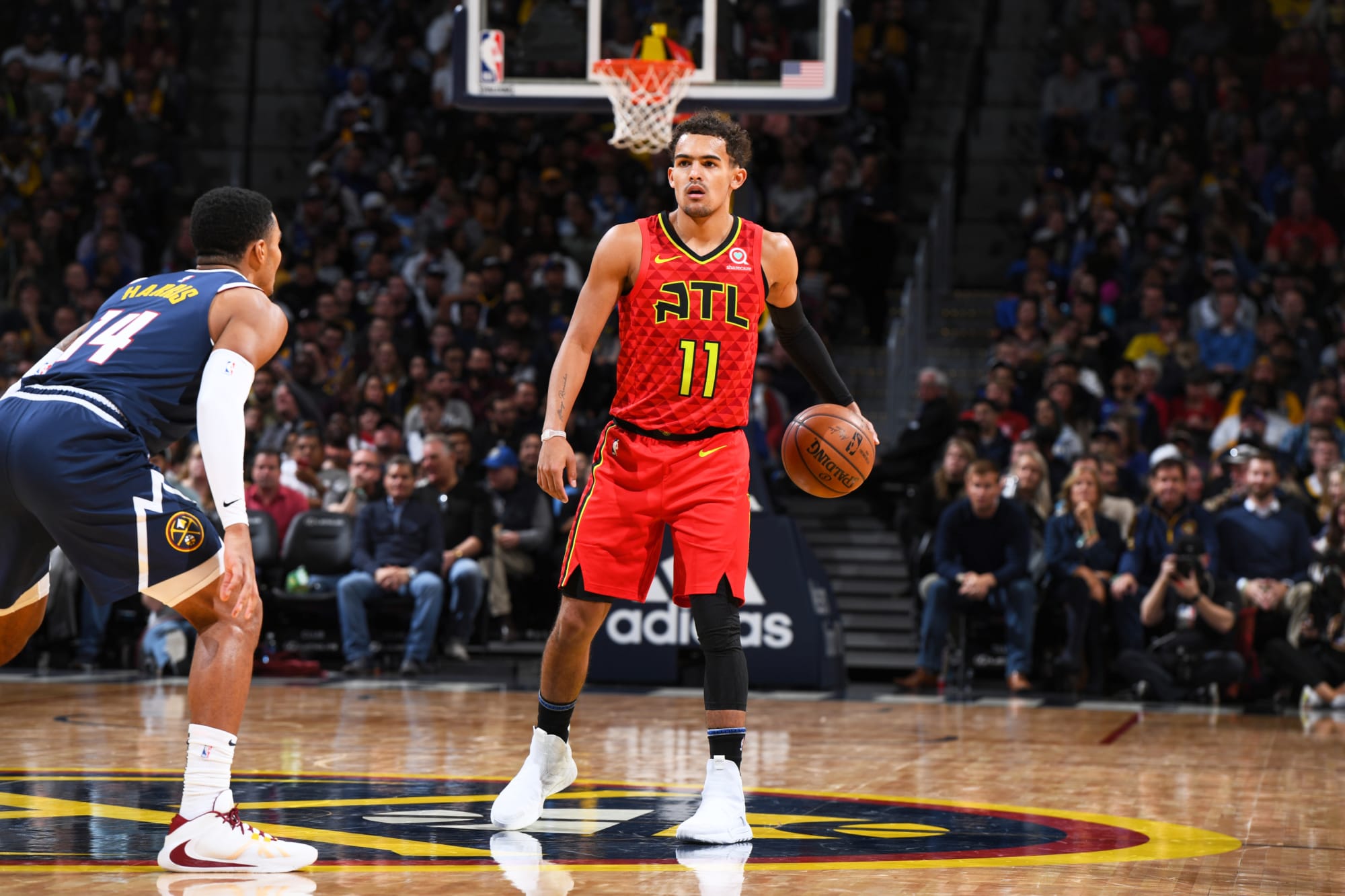 trae young stats vs hawks
