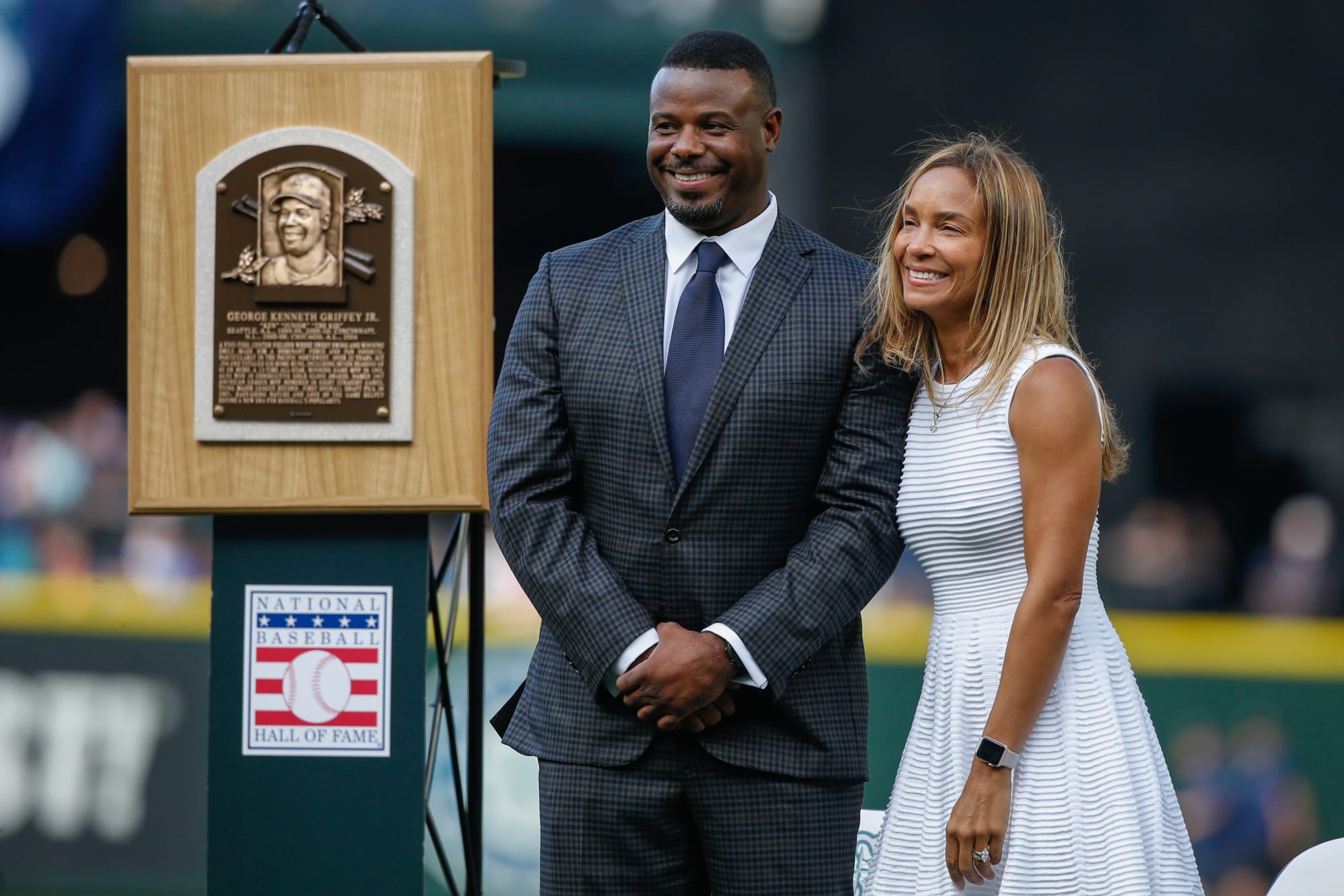 Seattle Mariners Hall of Famer Ken Griffey Jr. joins the Seattle Sounders