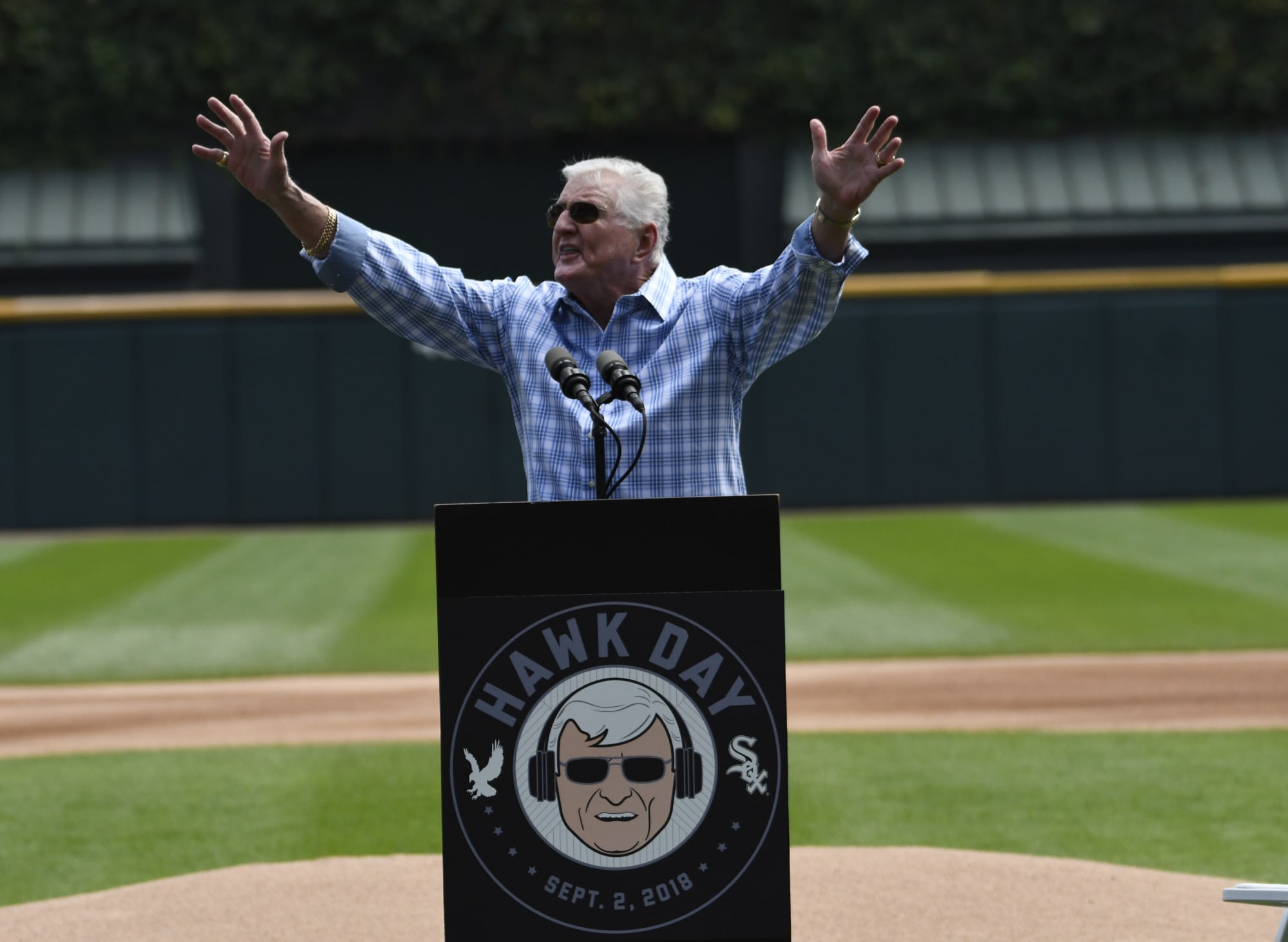 White Sox Broadcaster Hawk Harrelson is in the Hall of Fame