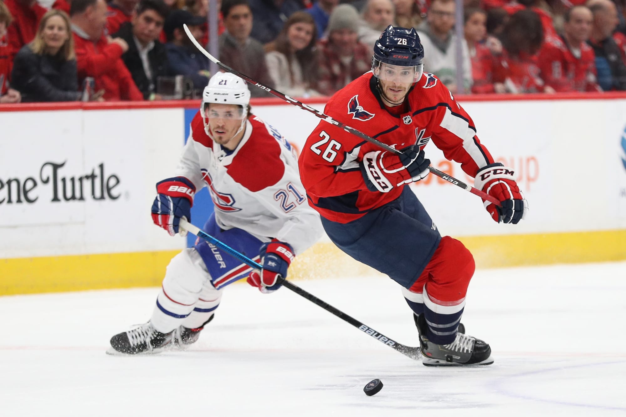 Capitals Nic Dowd making the most of NHL break