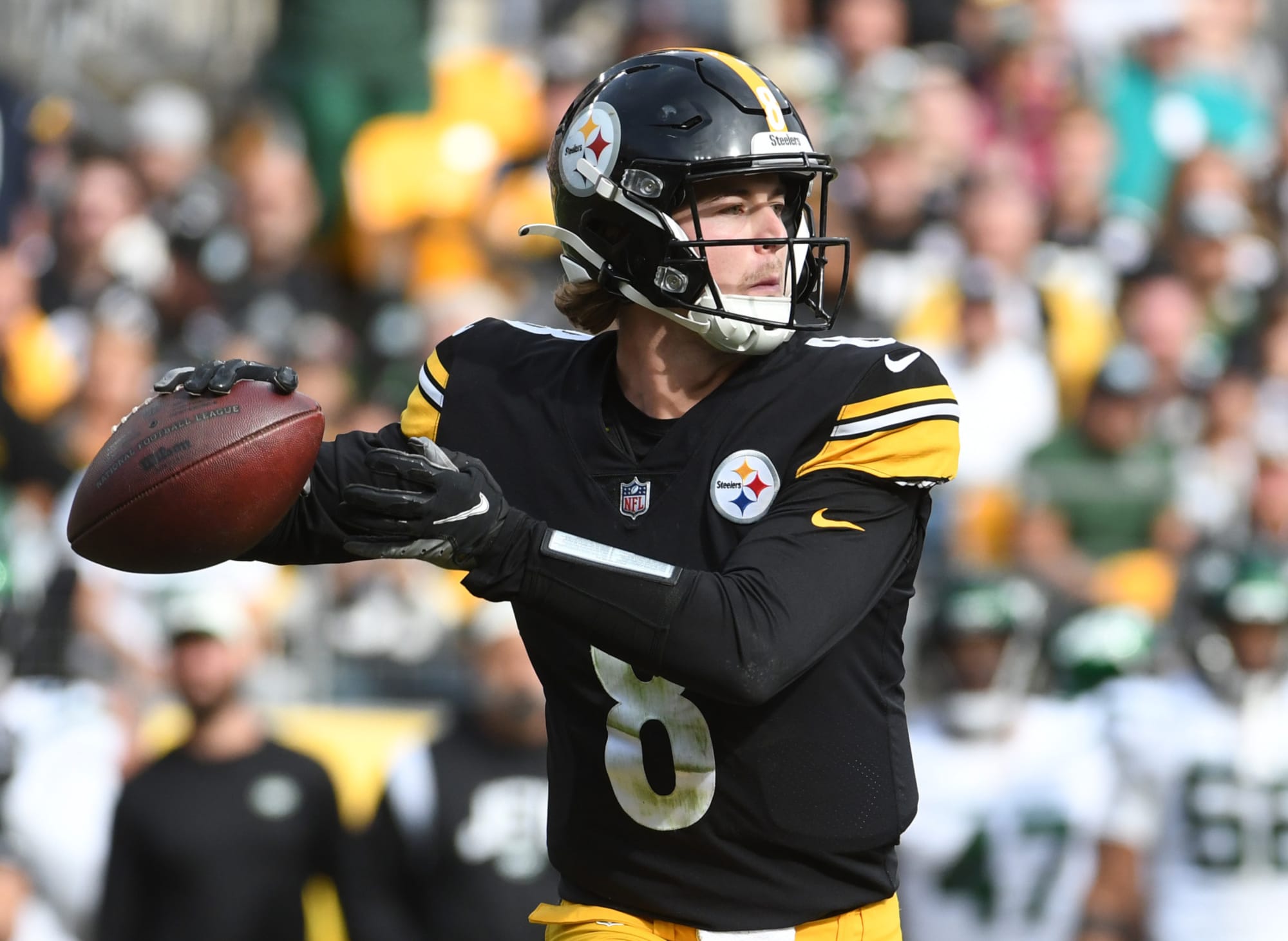 Steelers QB report card Kenny Pickett makes his debut, Trubisky benched