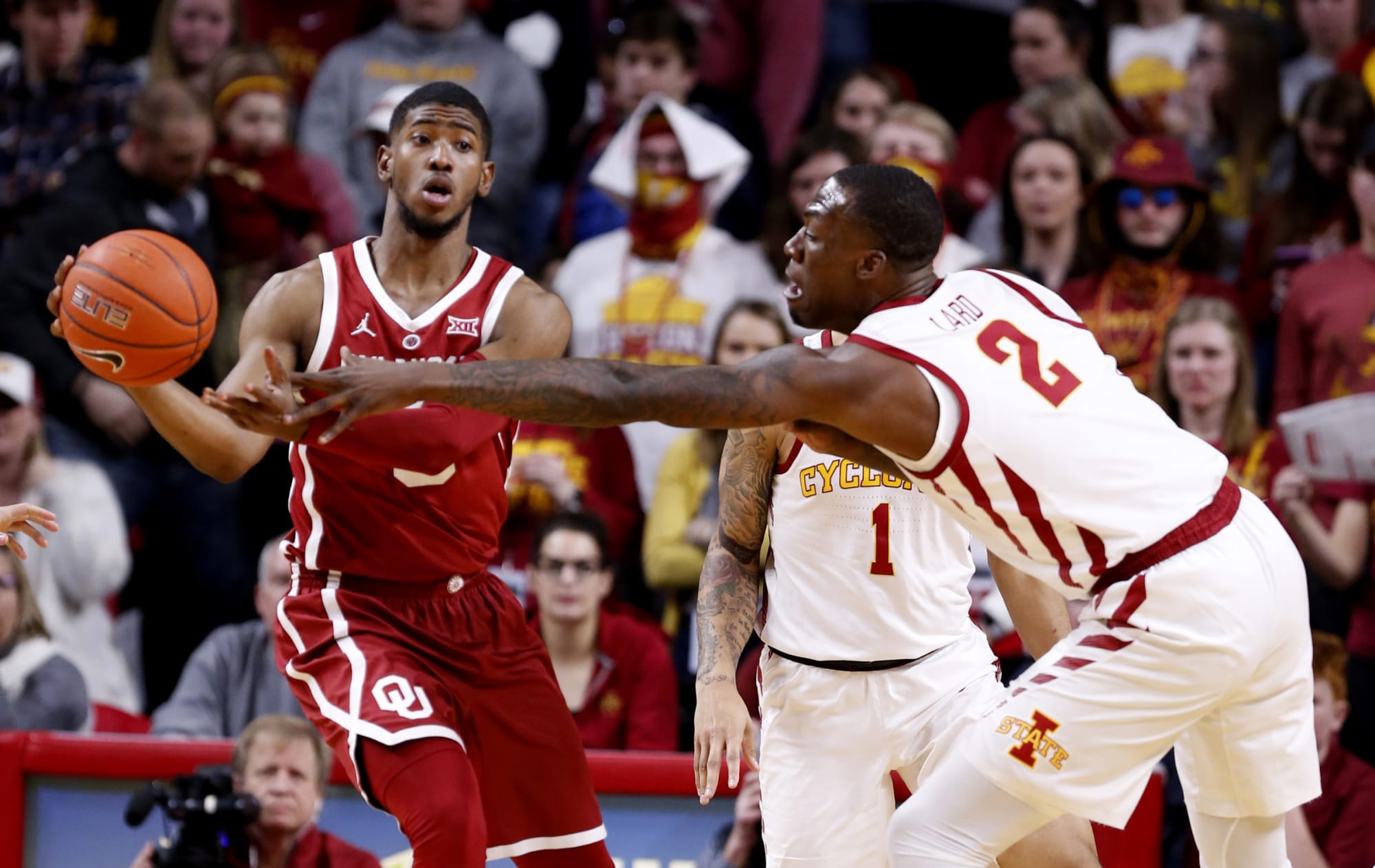 Oklahoma basketball Sooners have score to settle with Iowa State