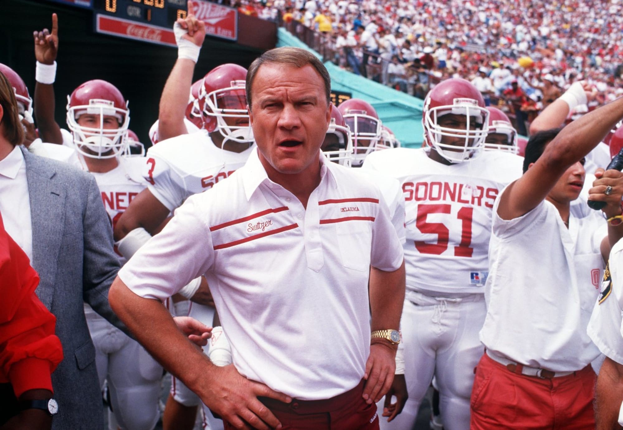 Barry Switzer Close In The Living Room