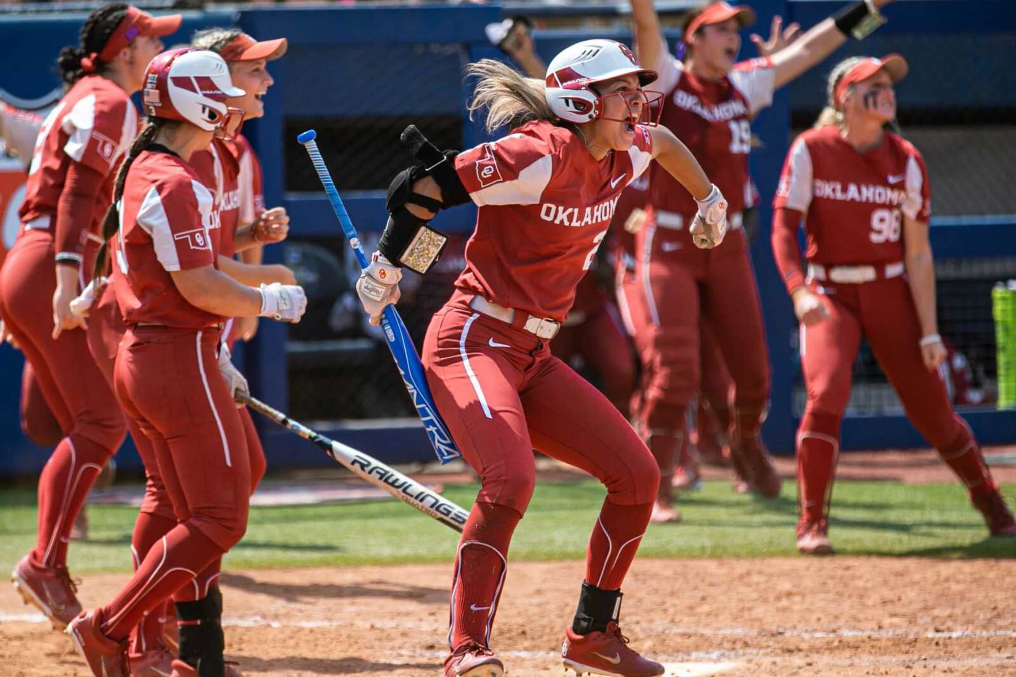 Oklahoma softball Sumble in Big 12 Tournament slight hiccup in