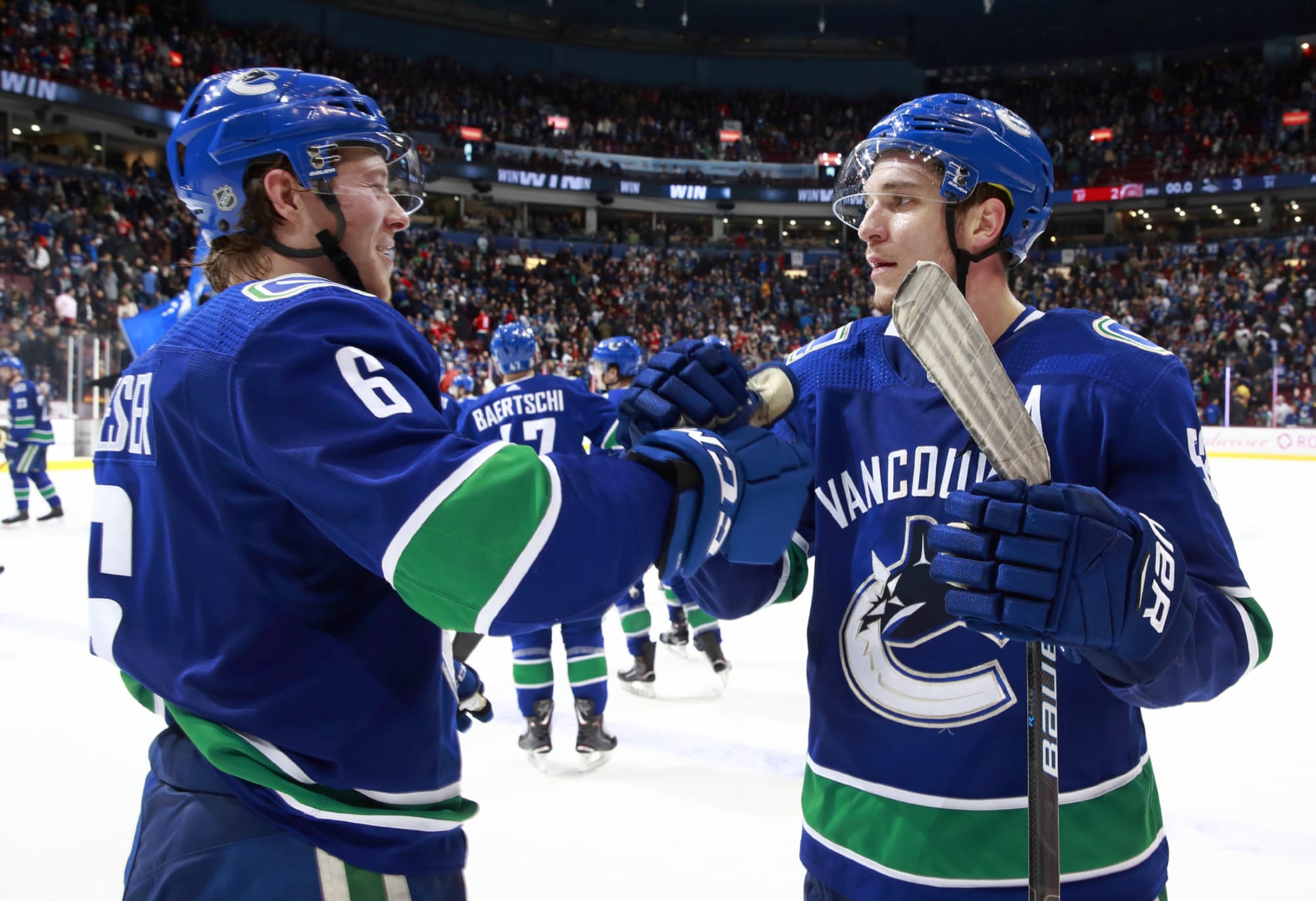 Vancouver Canucks in March Their biggest month in years