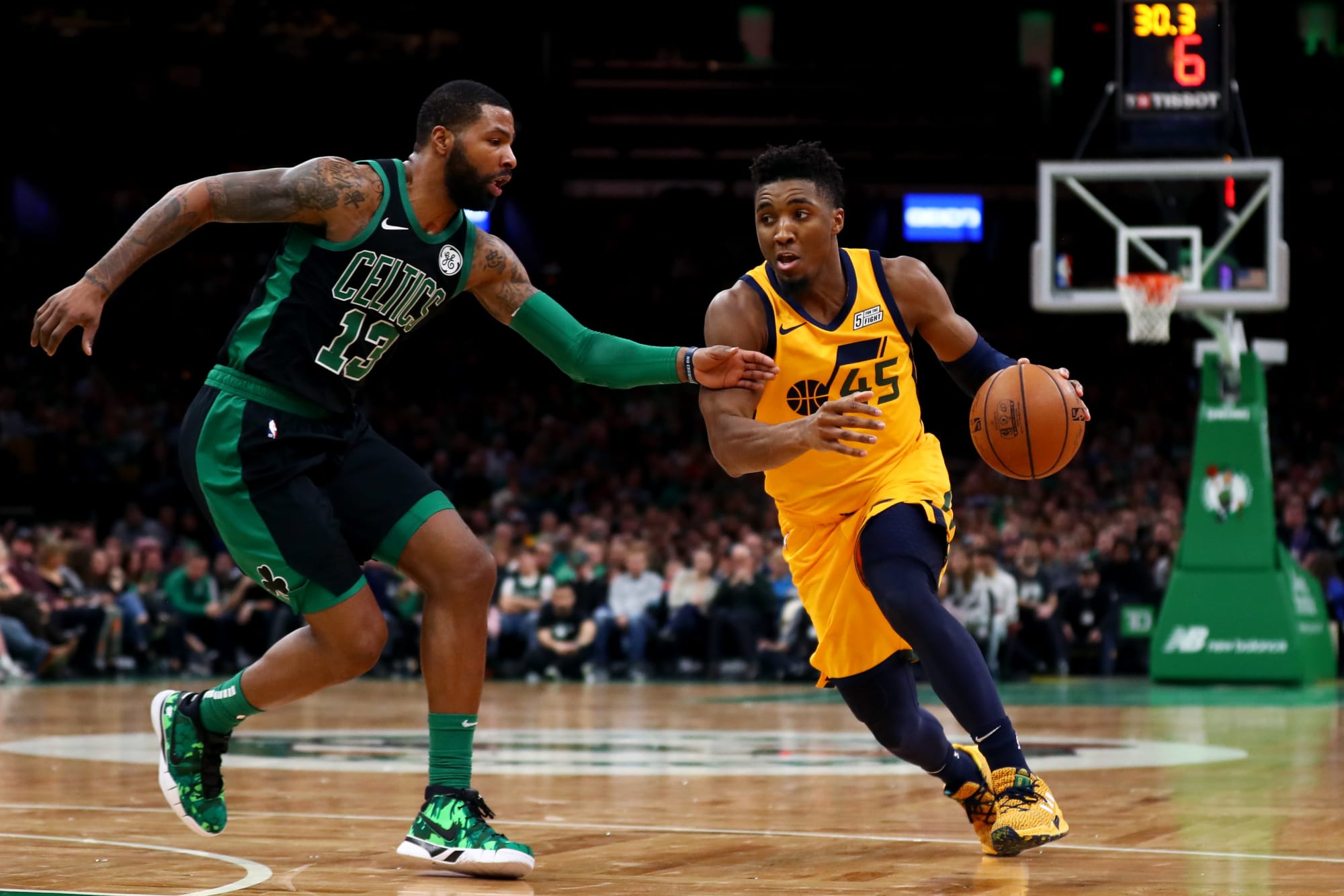 Game recap Team effort leads Utah Jazz past Boston Celtics