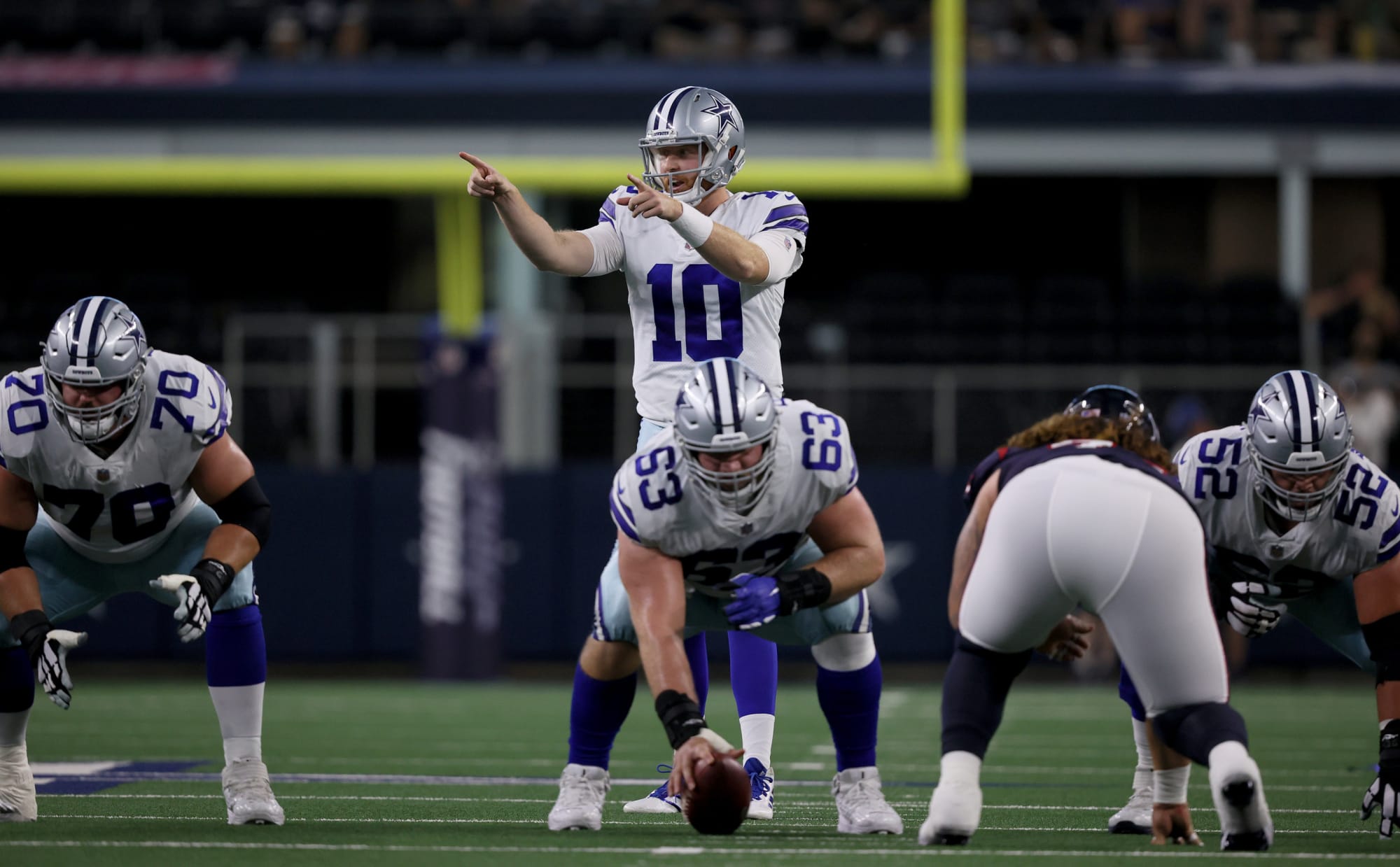 The Rush for the Dallas Cowboys backup quarterback job