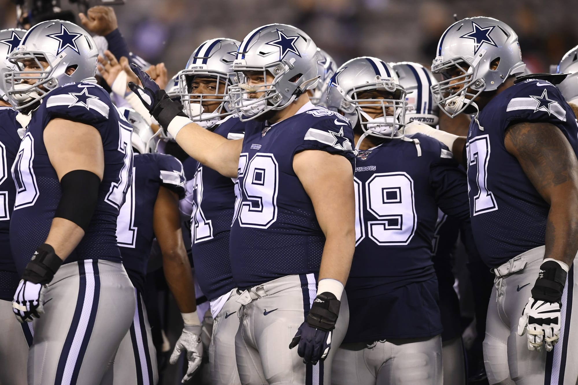 dallas cowboys starting roster