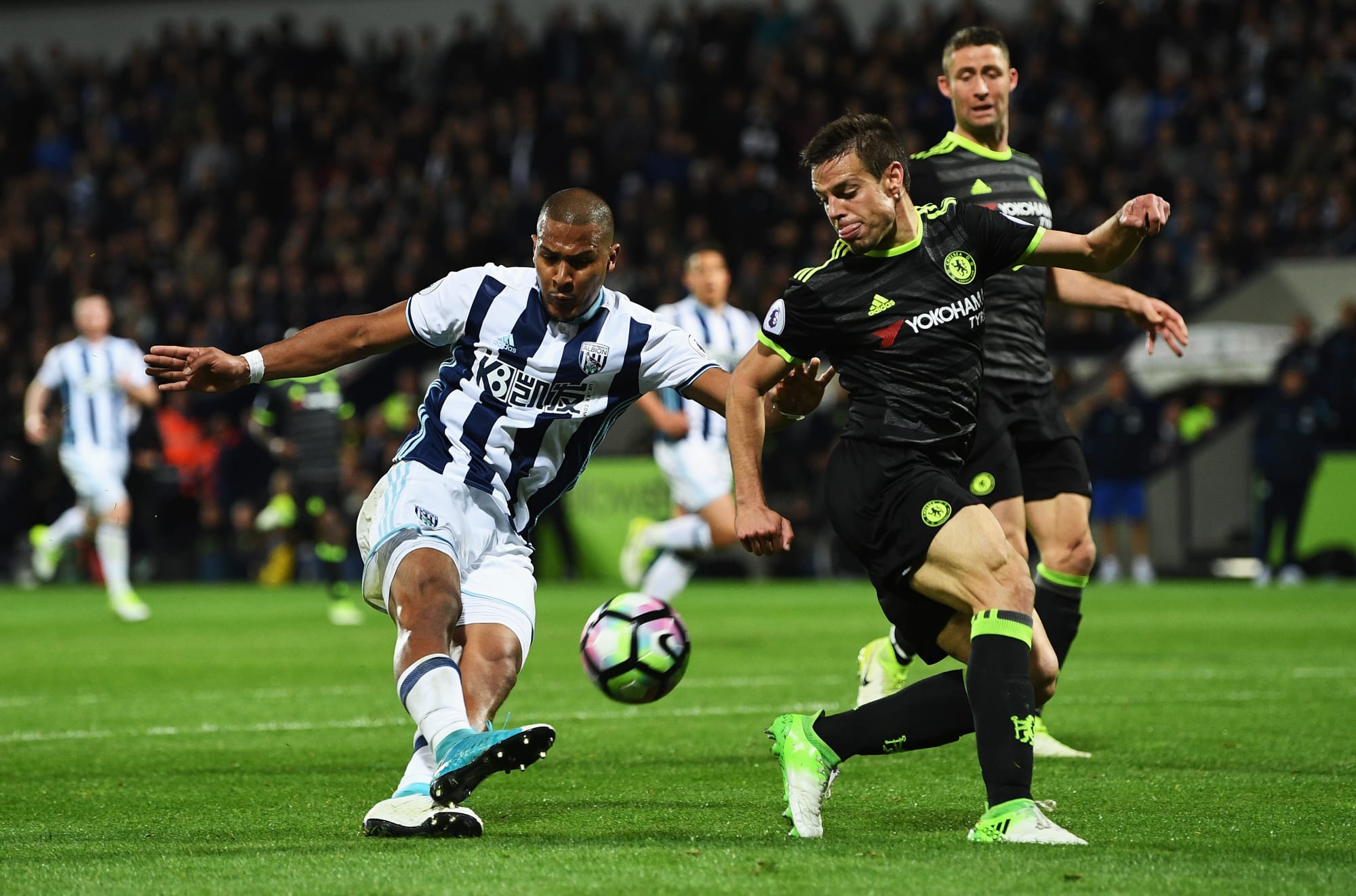 Cesar Azpilicueta twice made Chelsea's titleclinching win possible
