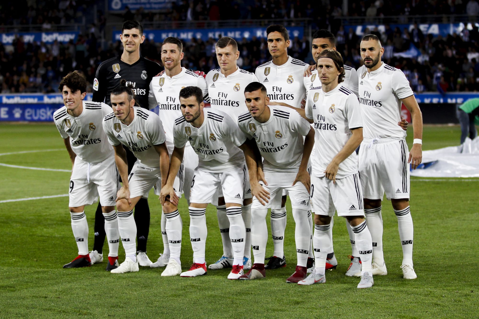 Real Madrid players leave for International Duty