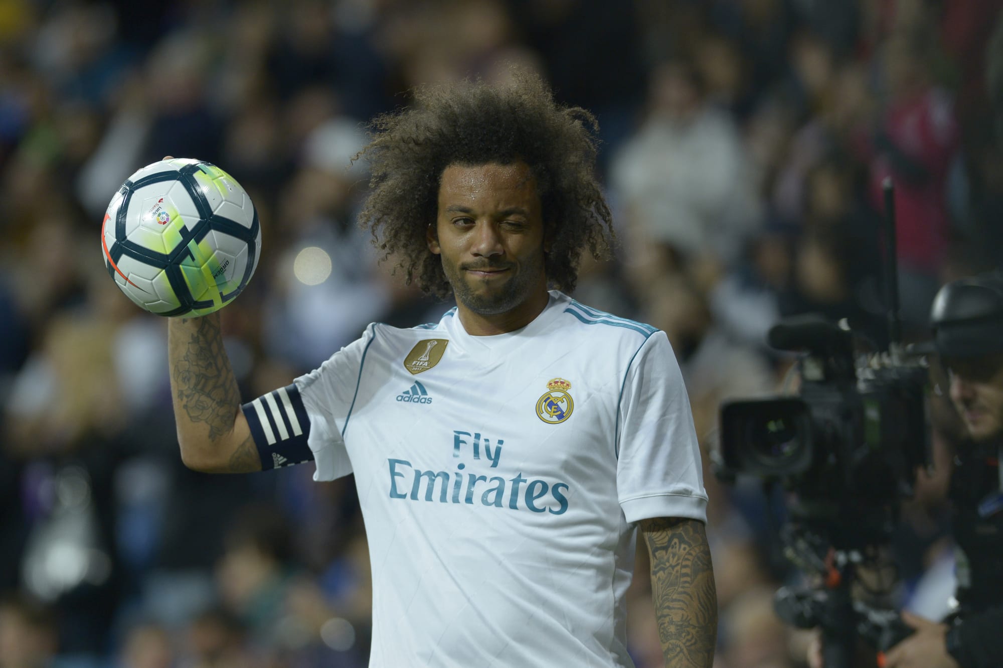 Marcelo reaches a milestone playing 450 matches for Real Madrid