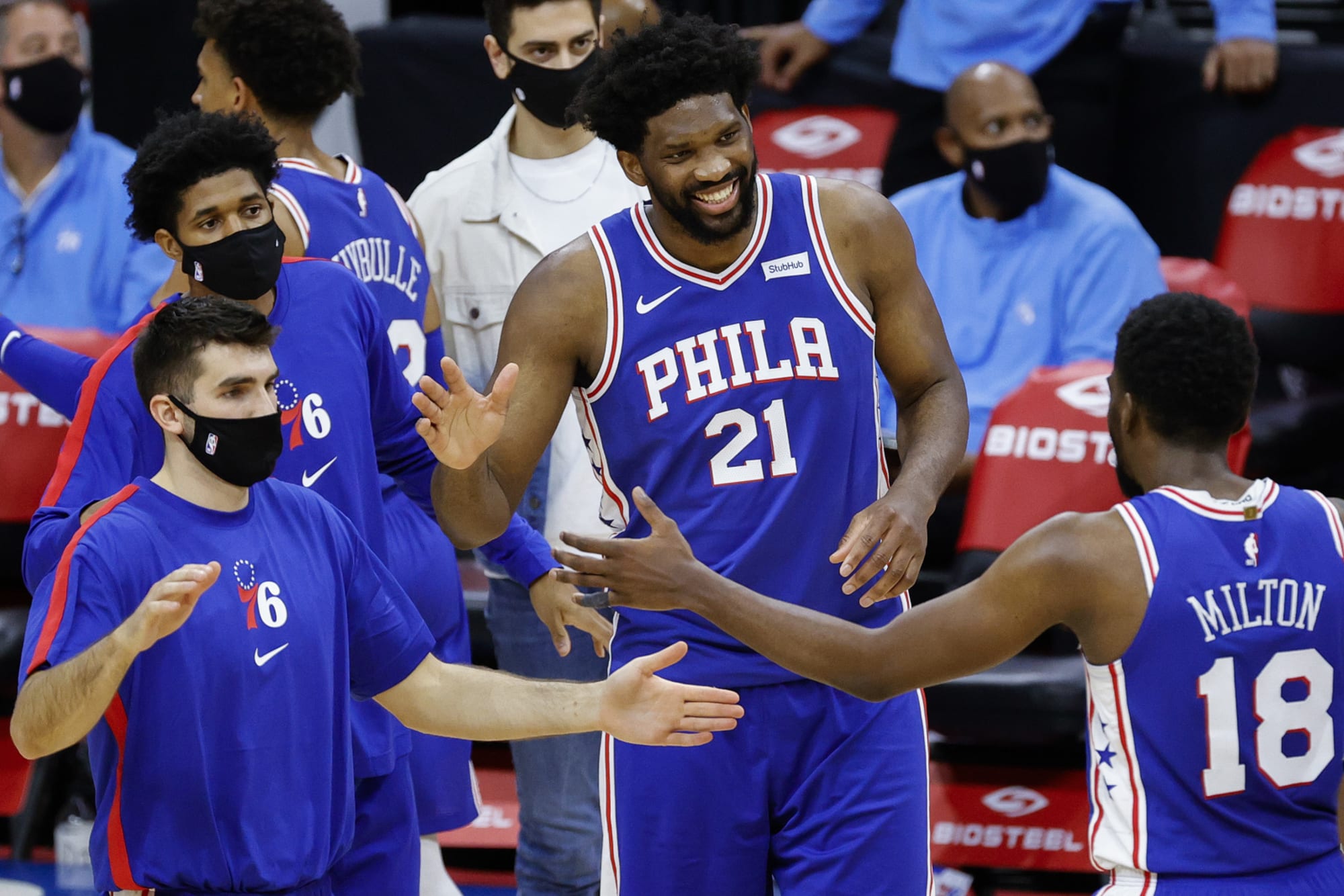 Sixers Joel Embiid running away with early season MVP projections