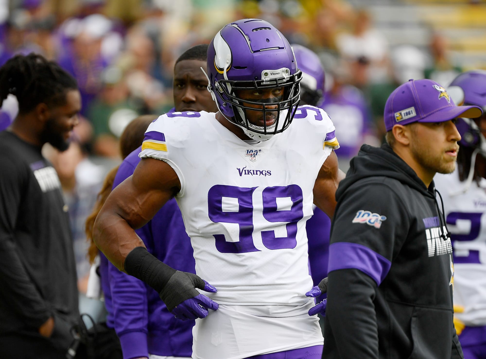 Danielle Hunter made NFL history during the Vikings’ win on Sunday