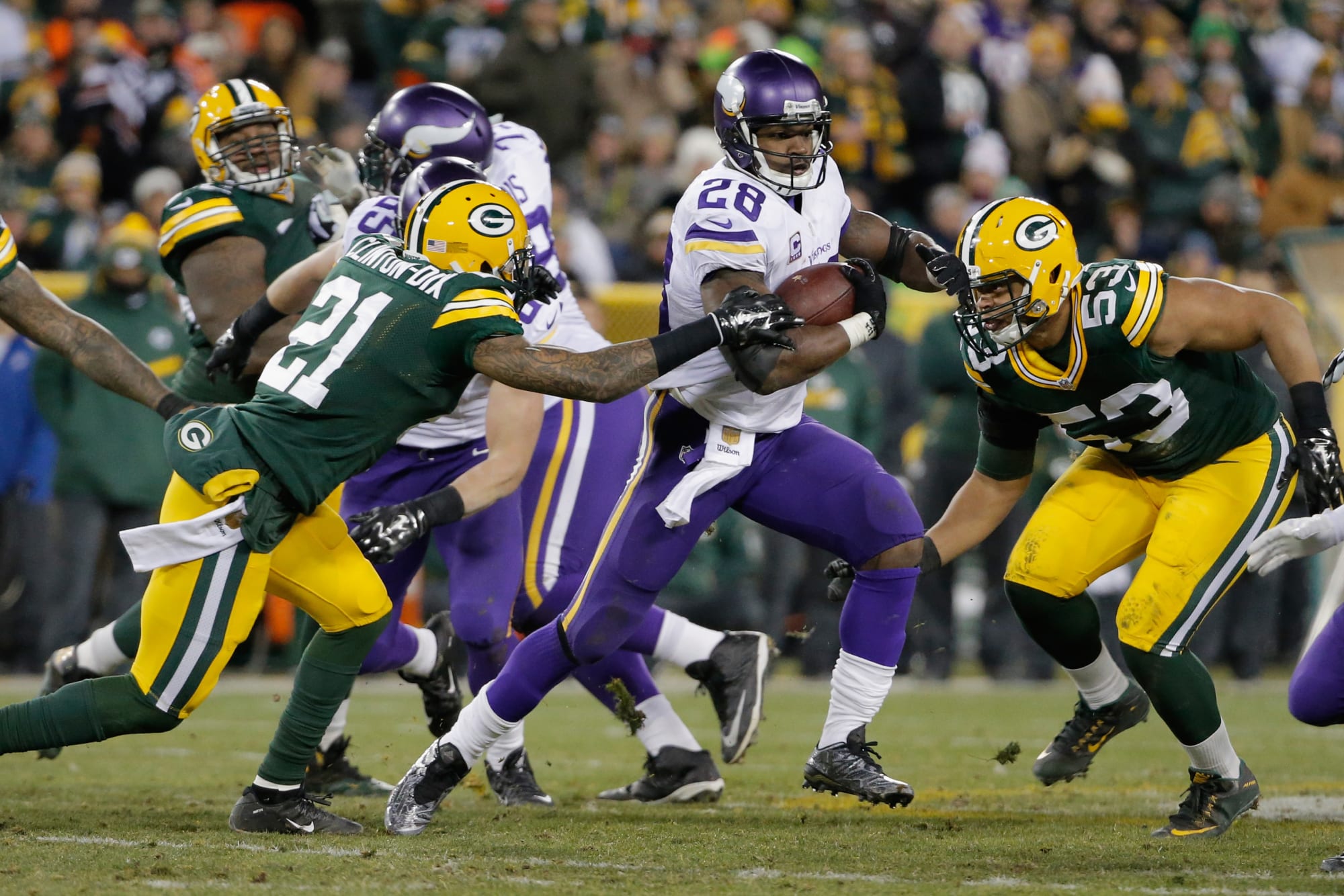 Flashback Vikings defeat Packers to win the NFC North in 2015