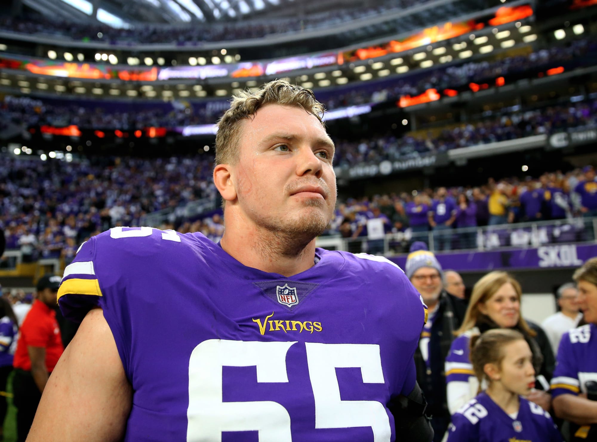 Vikings getting a starting offensive lineman back for their next game