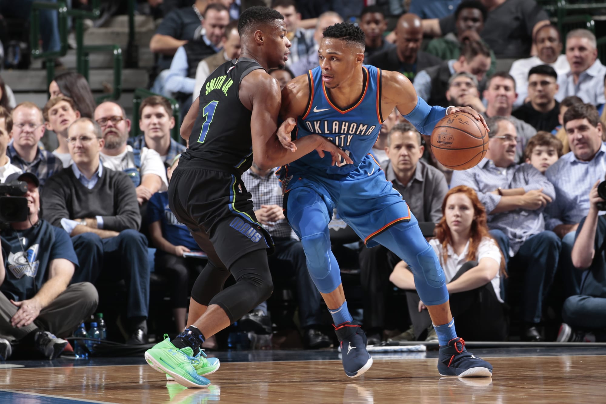In the news: OKC Thunder odds to win west, SOS, Westbrook on trash talk