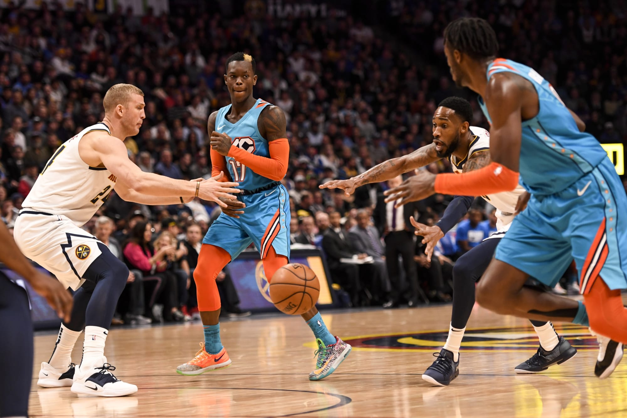The OKC Thunder sail toward Denver Nuggets at full speed preview