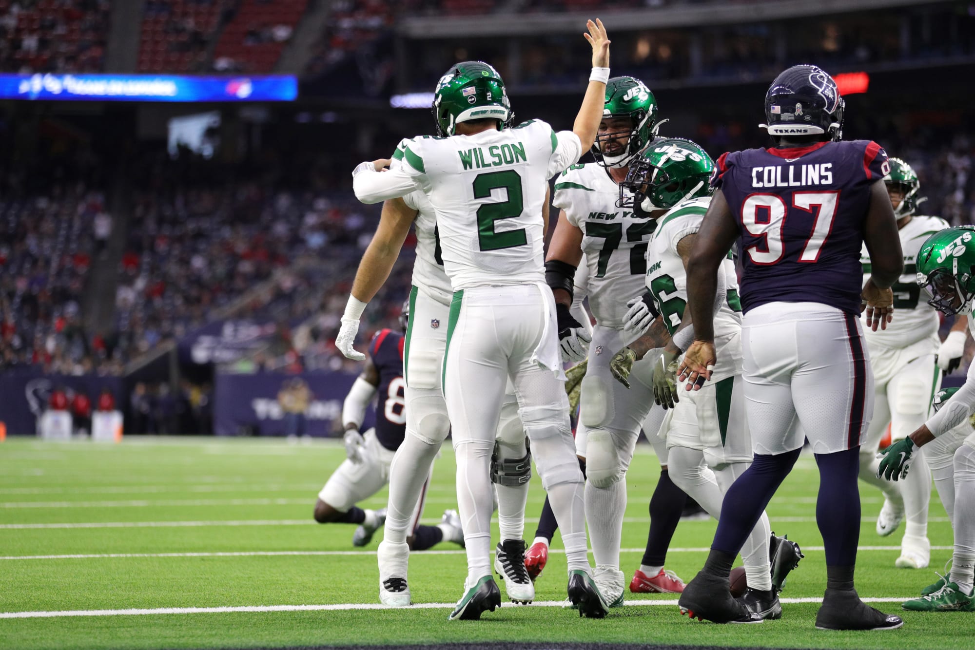 Where do the Houston Texans pick after loss to the New York Jets?