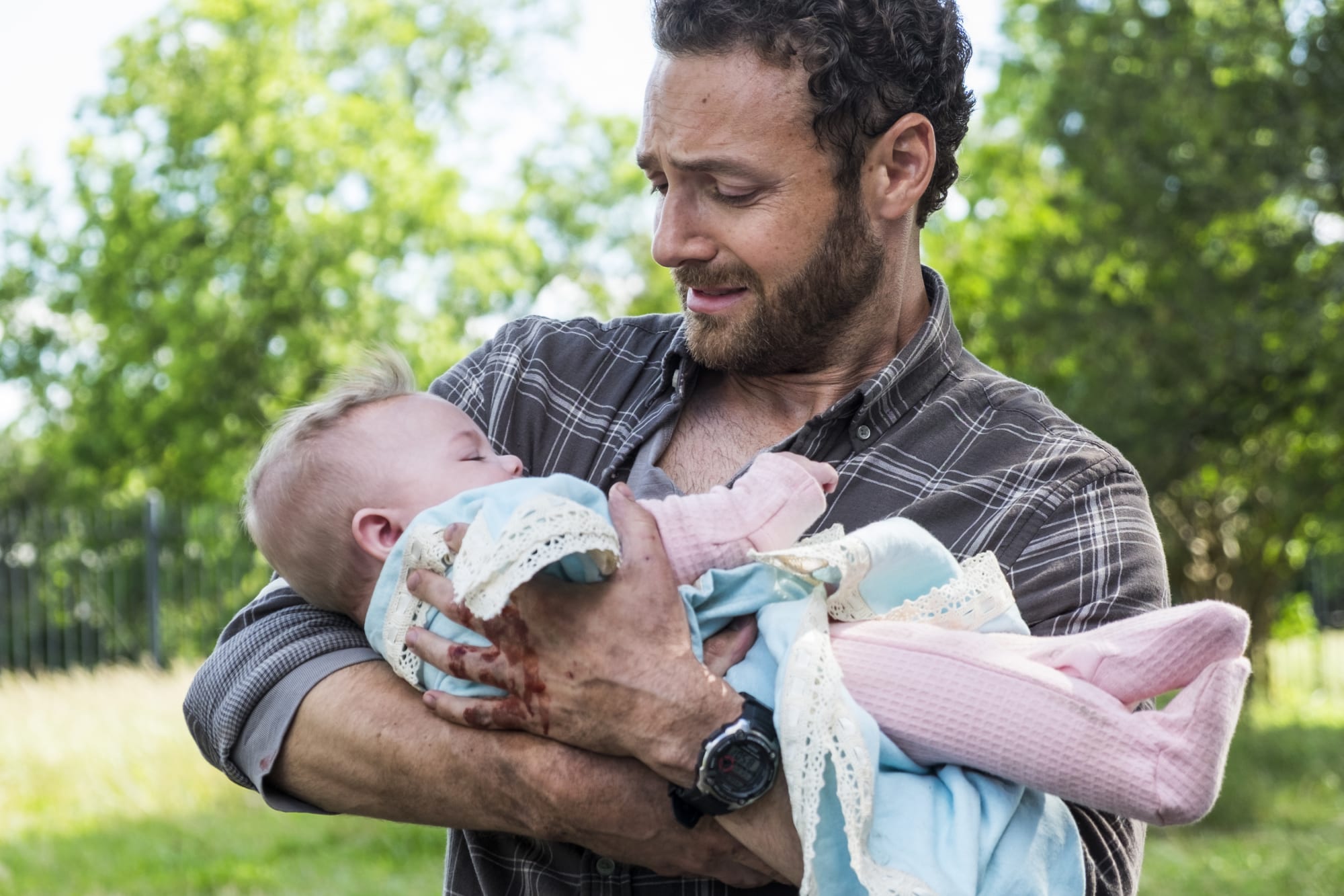 The Walking Dead: Baby Gracie as salvation