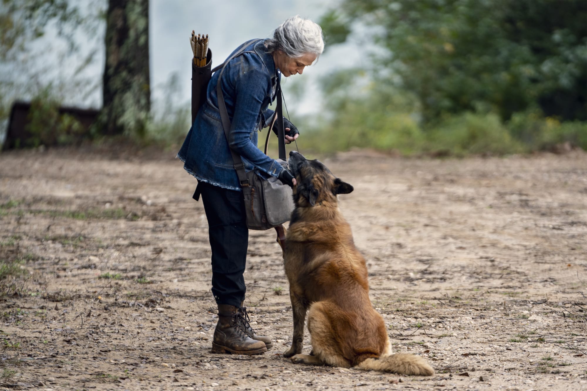 Dog acts as Daryl's proxy in The Walking Dead's 1021 Diverged