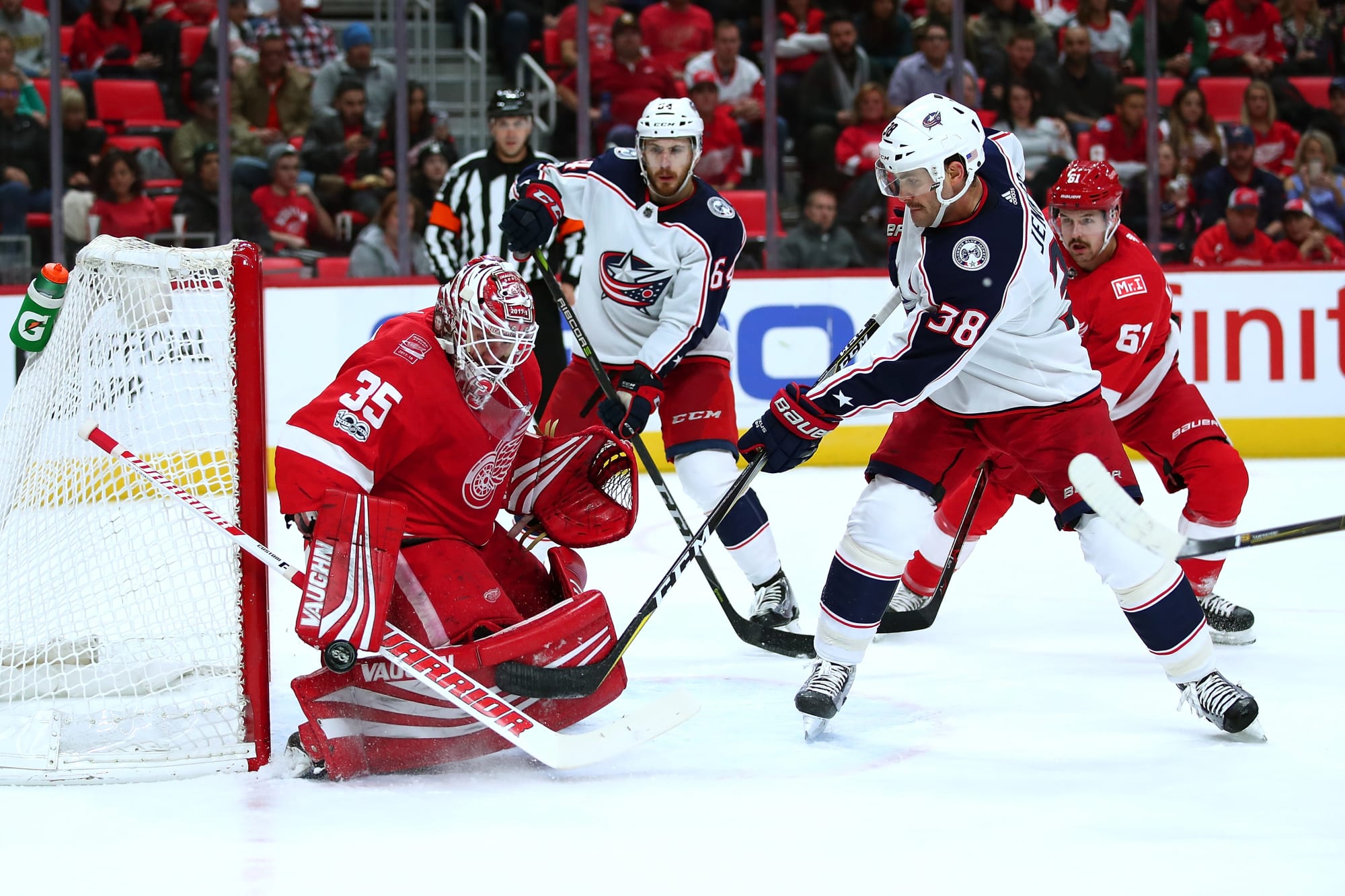 Columbus Blue Jackets Look to Clinch Playoff Berth vs Detroit