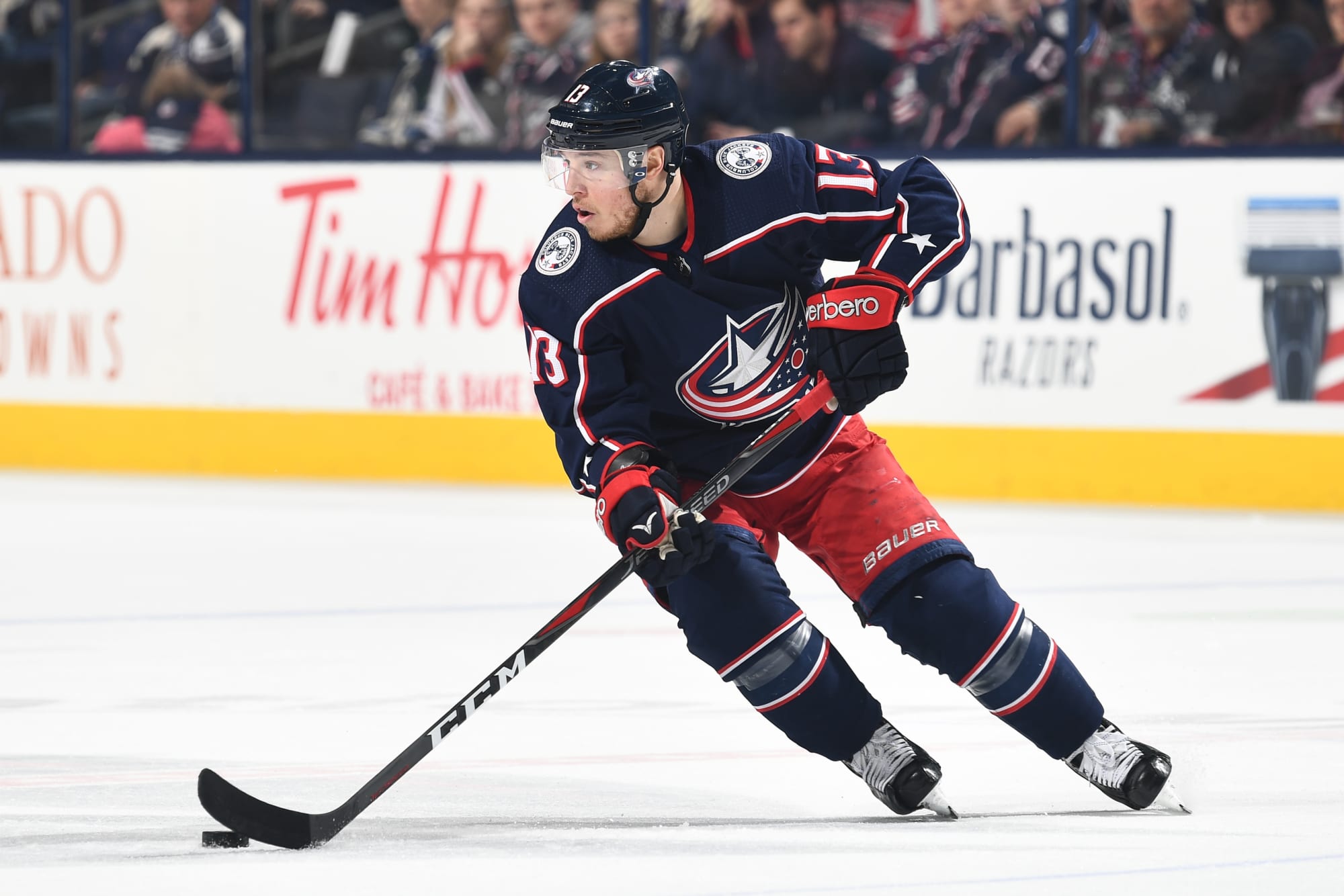 Columbus Blue Jackets Cam Atkinson still hasn't touched his celing
