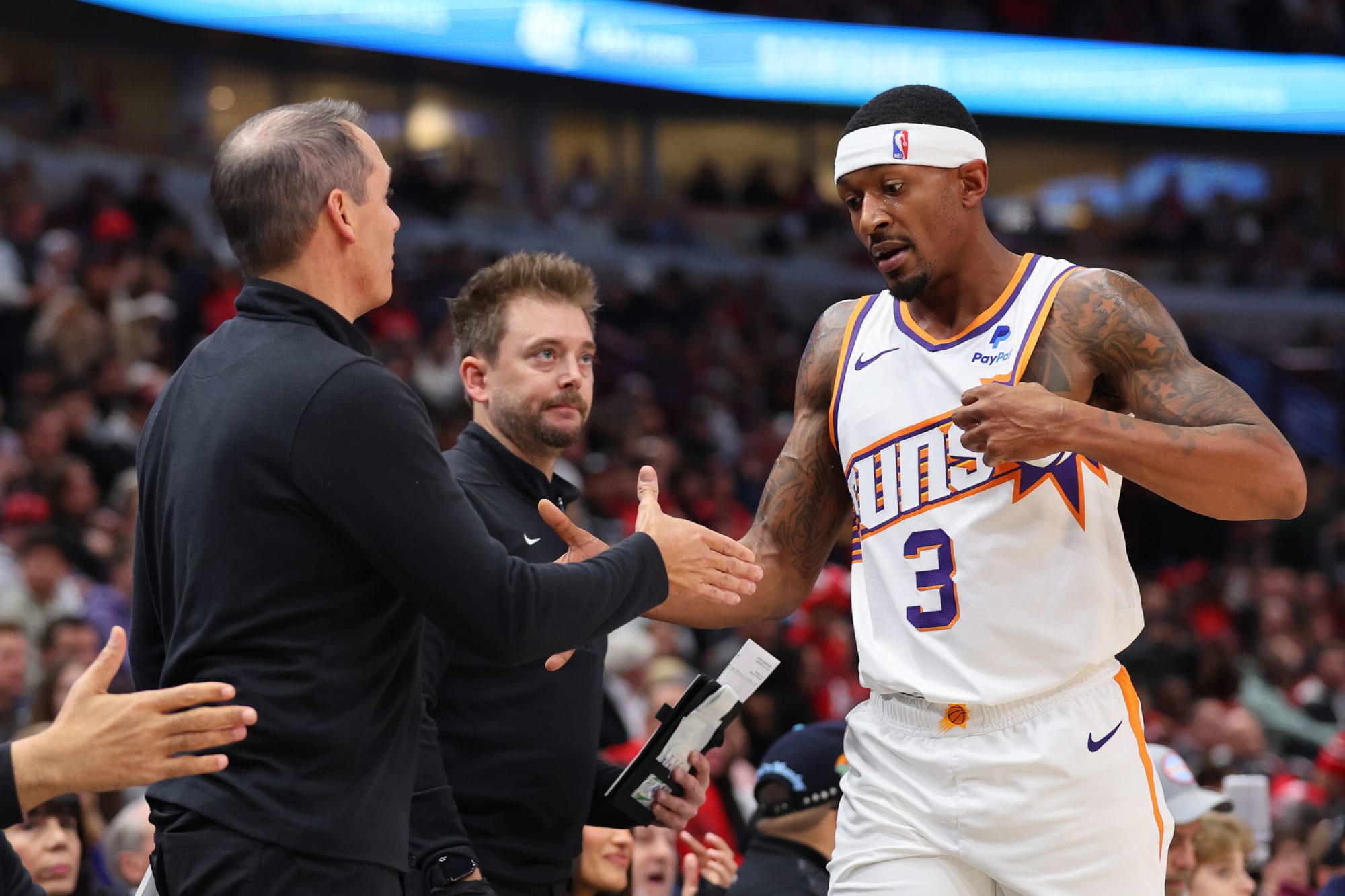 Bradley Beal shows frustration at current Suns situation