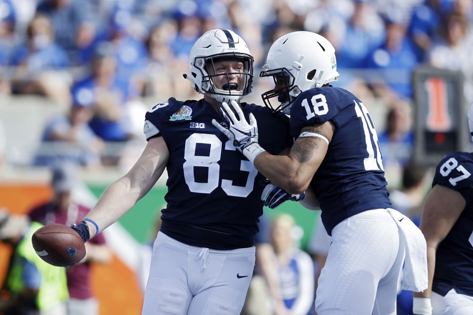 Penn State Football Spring game displays possibilities at tight end