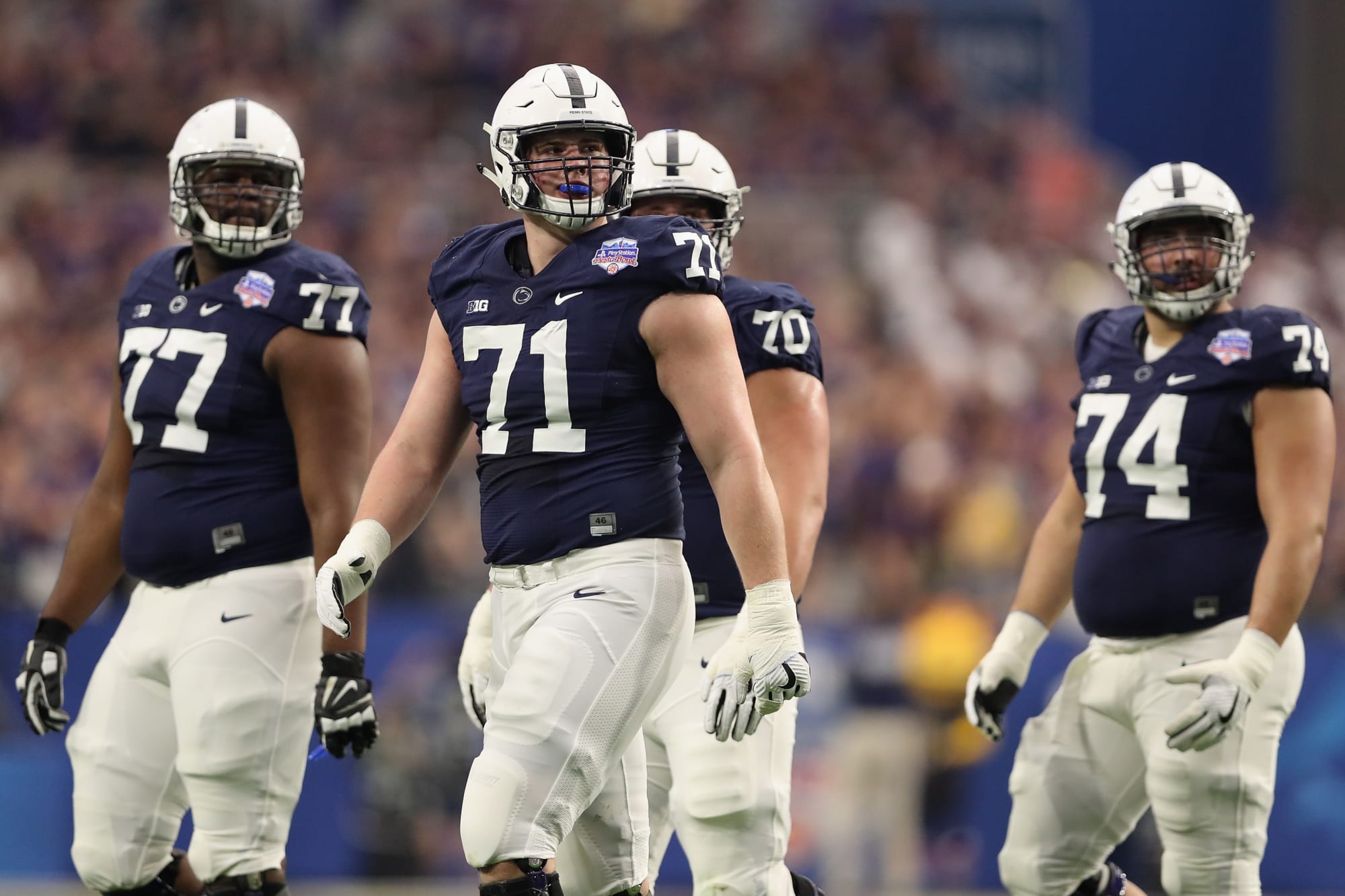 Penn State Football Spring Storyline Offensive Line