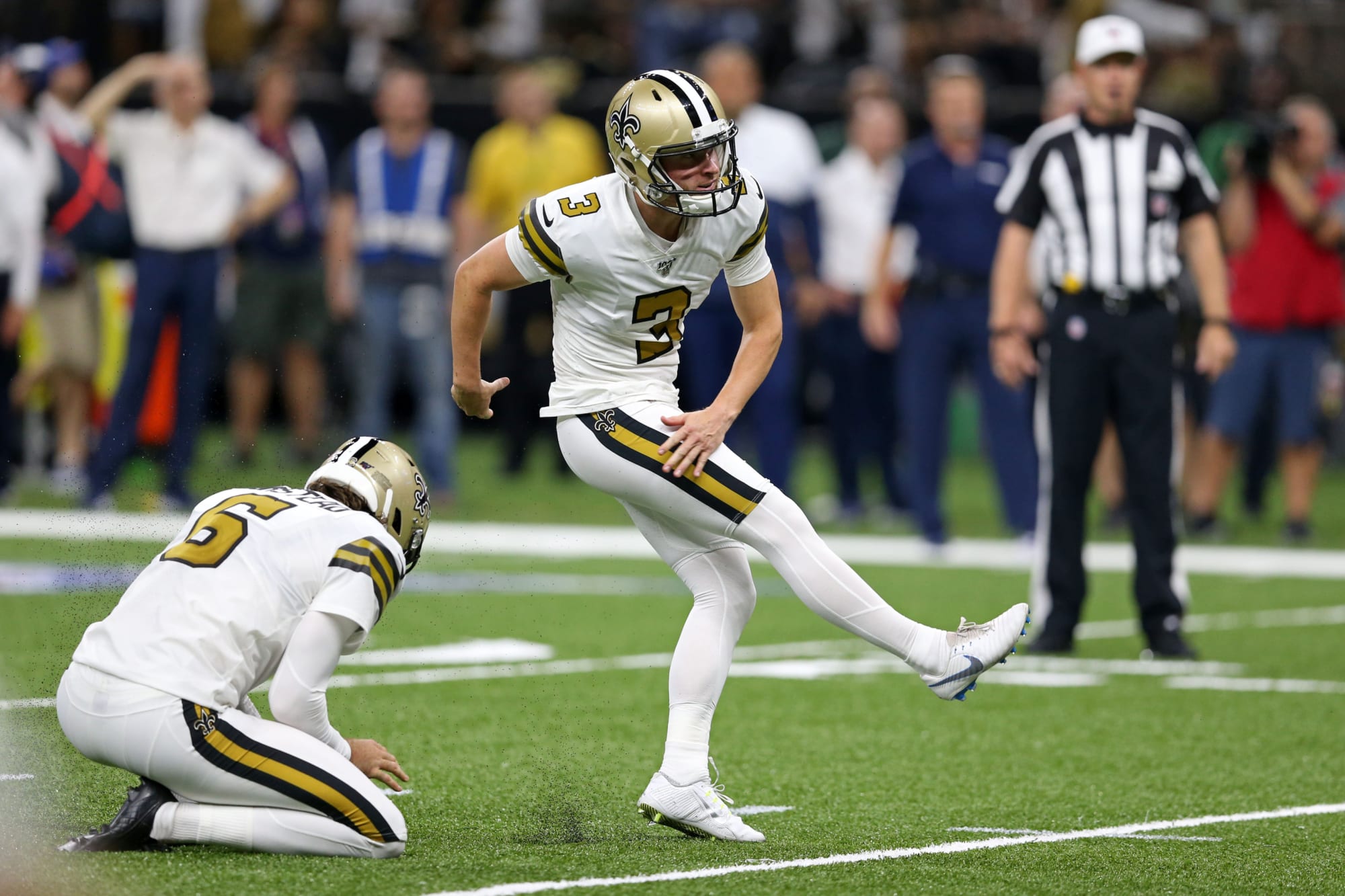 New Orleans Saints Wil Lutz is one of the best kickers in the NFL