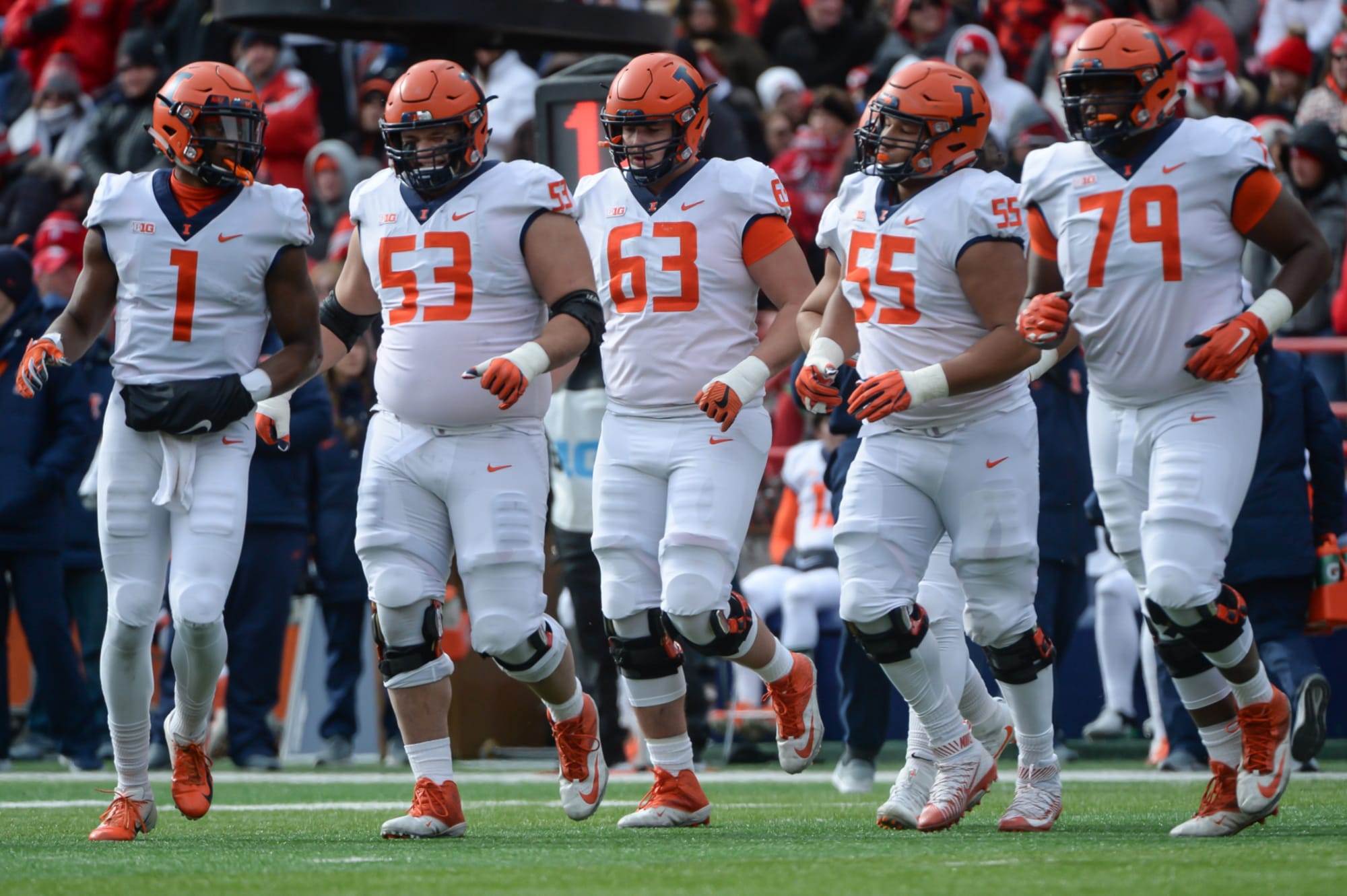 Illinois Football: Illini offensive line depth chart with Phifer Griffin