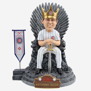 ghost game of thrones season 8 Chicago Cubs Anthony Rizzo Game Of Thrones Iron Throne Bobblehead