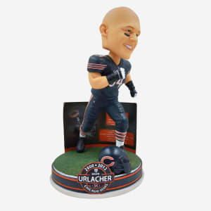 Brian Urlacher Chicago Bears NFL Career Stats Bobblehead