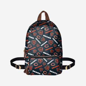 Chicago Bears Printed Collection Mini Backpack