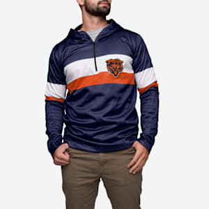Chicago Bears Quarter Zip Hoodie - 2XL