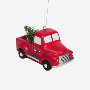 Chicago Bulls Truck With Tree Ornament