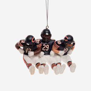 Chicago Bears 3 Player Team Celebration Ornament
